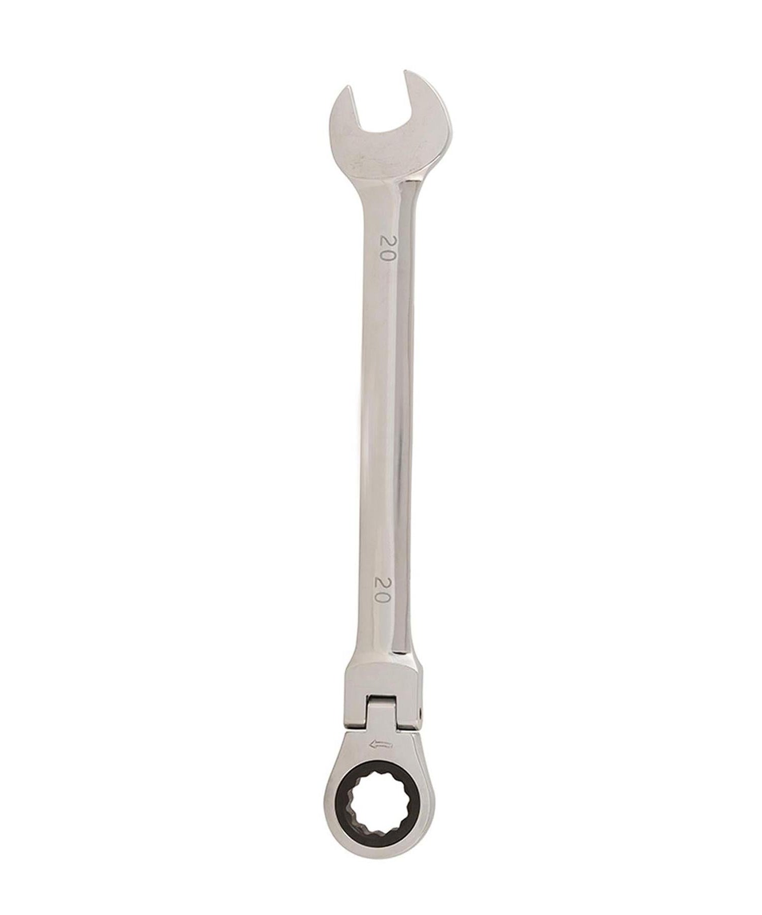 Flexible Head Ratchet Metric Spanner