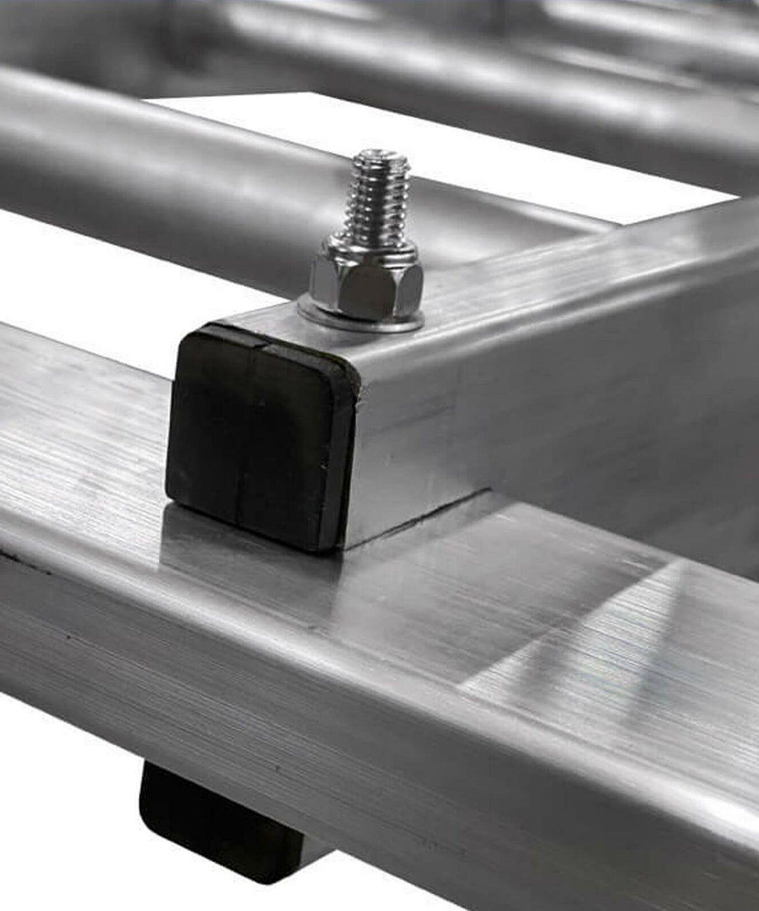 Dapetz 13 Rung Aluminium Extension Ladder 3.5m, Triple Section, Made In Uk