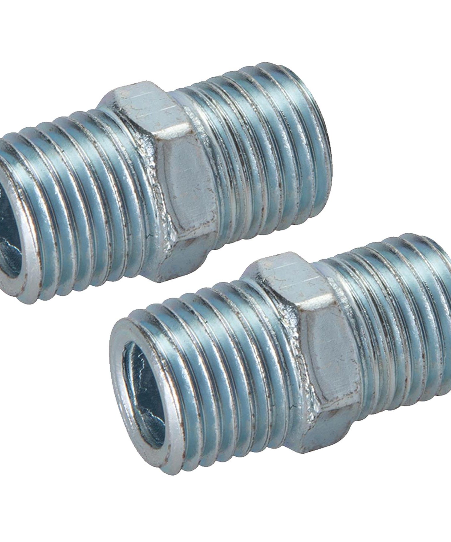 2 Equal Union Connector 1/4" Double Male Adaptor Airline Compressor Hose Fitting