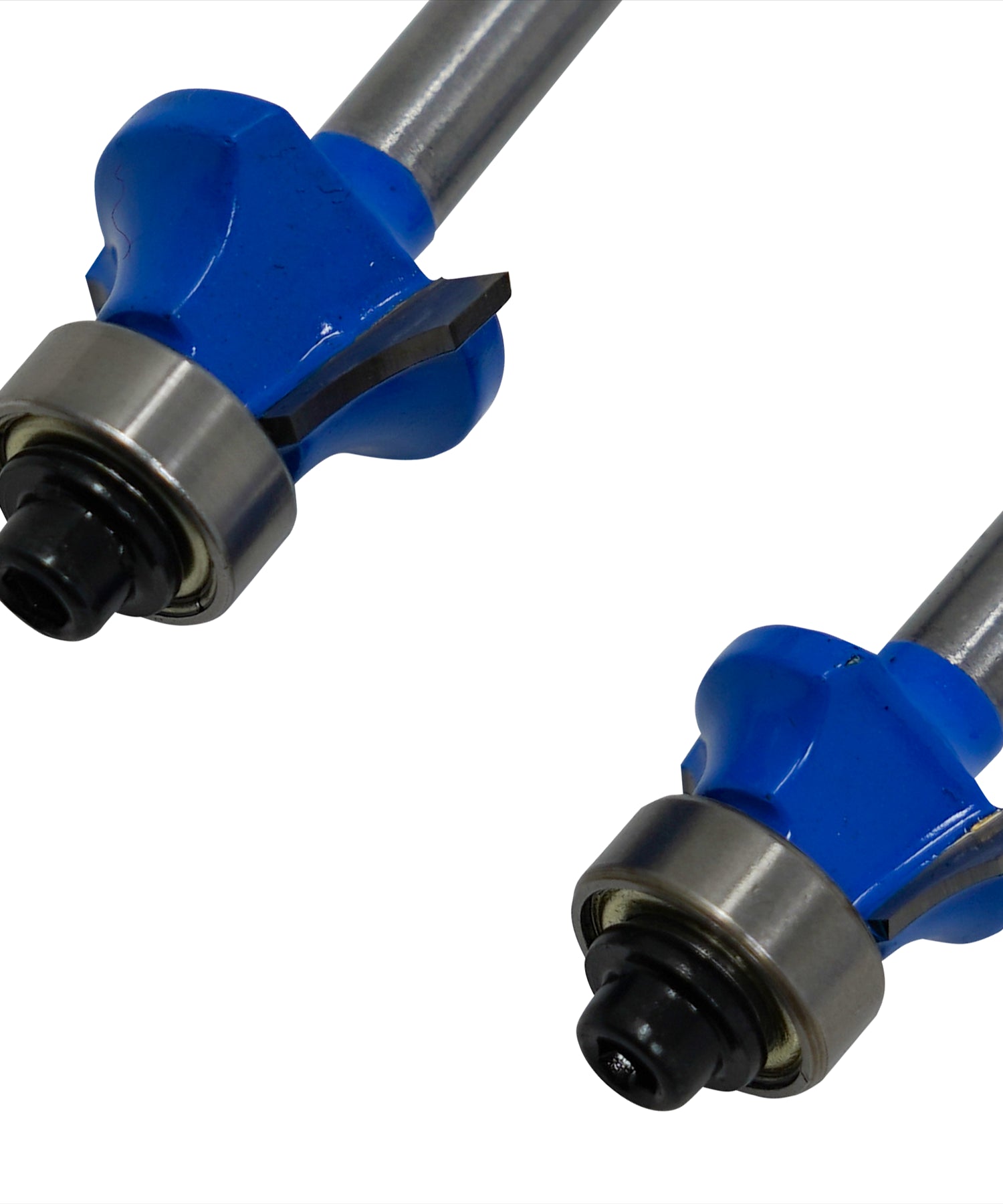 1/4" Shank Round Over Router Bit Set – 4Pc Woodworking Cutter