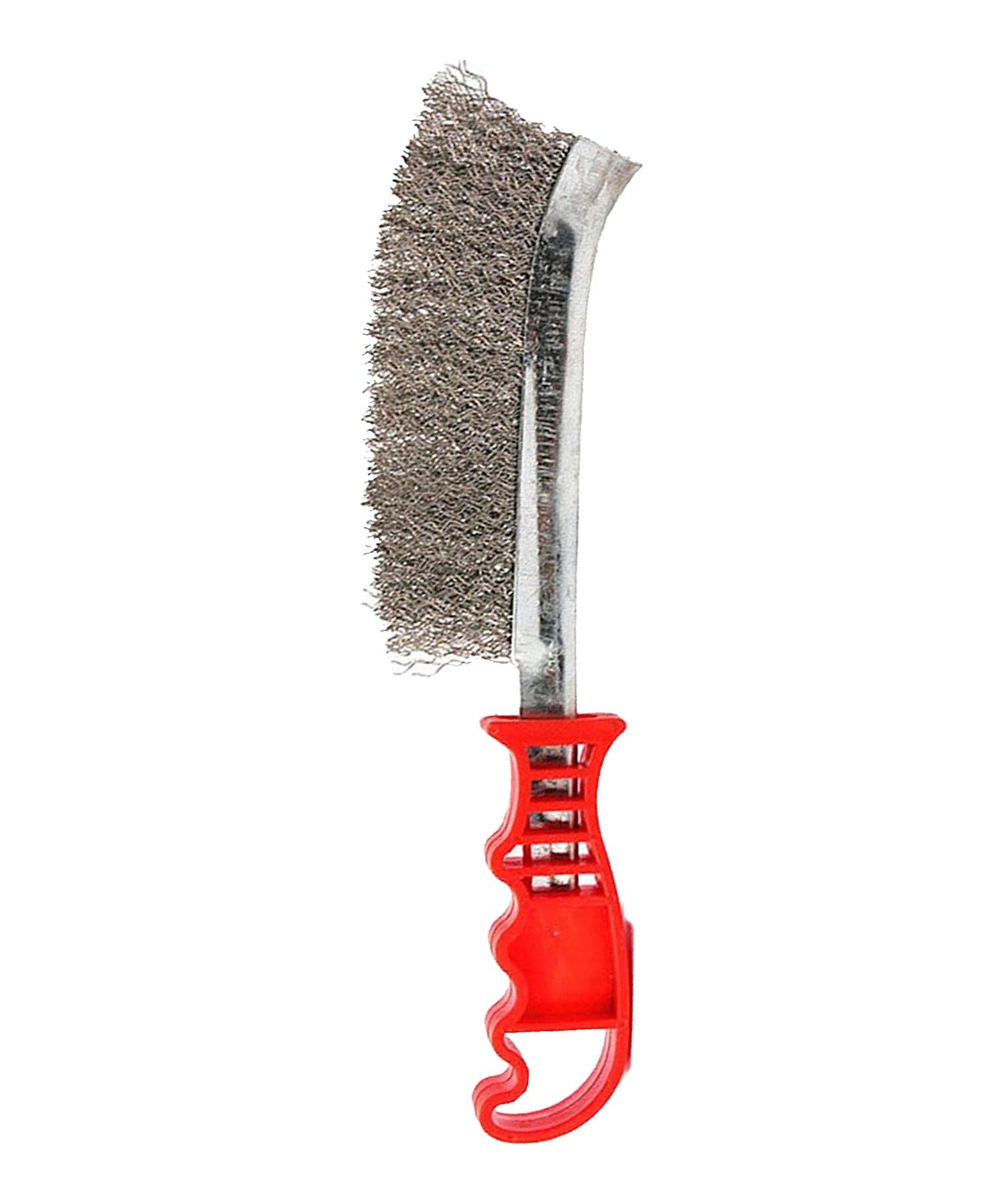 (Pack of 3) Heavy Duty Spid Wire Hand Brush | Stainless Steel Bristles for Rust Removal by Dapetz