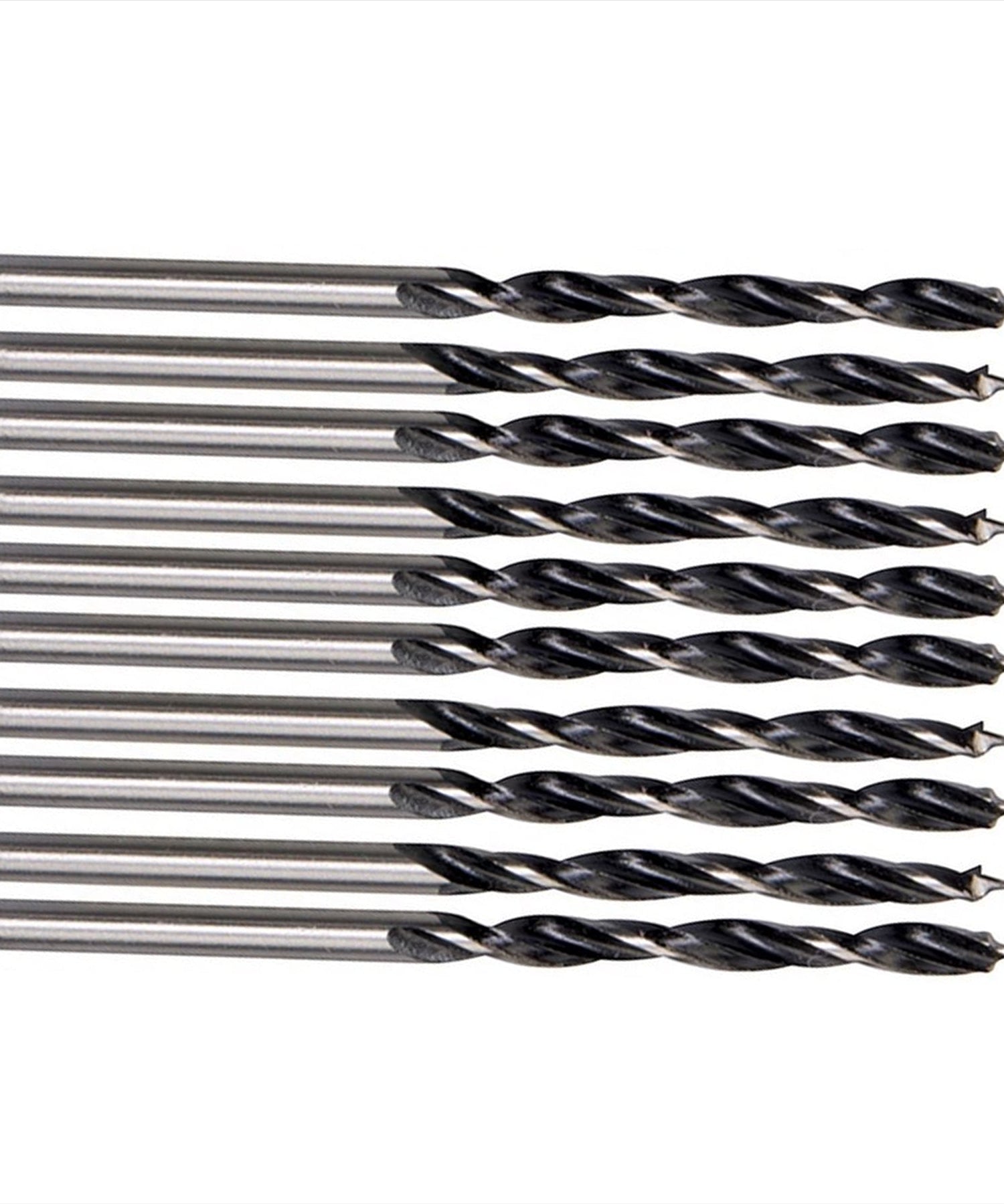 10-Pack Lip & Spur Drill Bits 