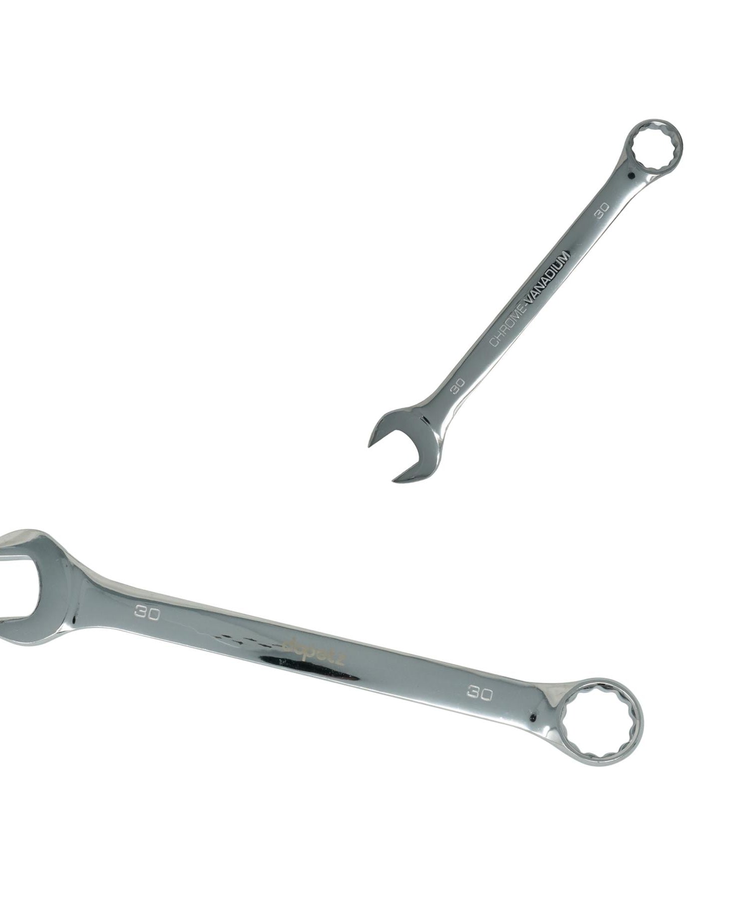 Combination Open Ring Spanner Chrome Mechanics Garage Tools 30mm by Daptez