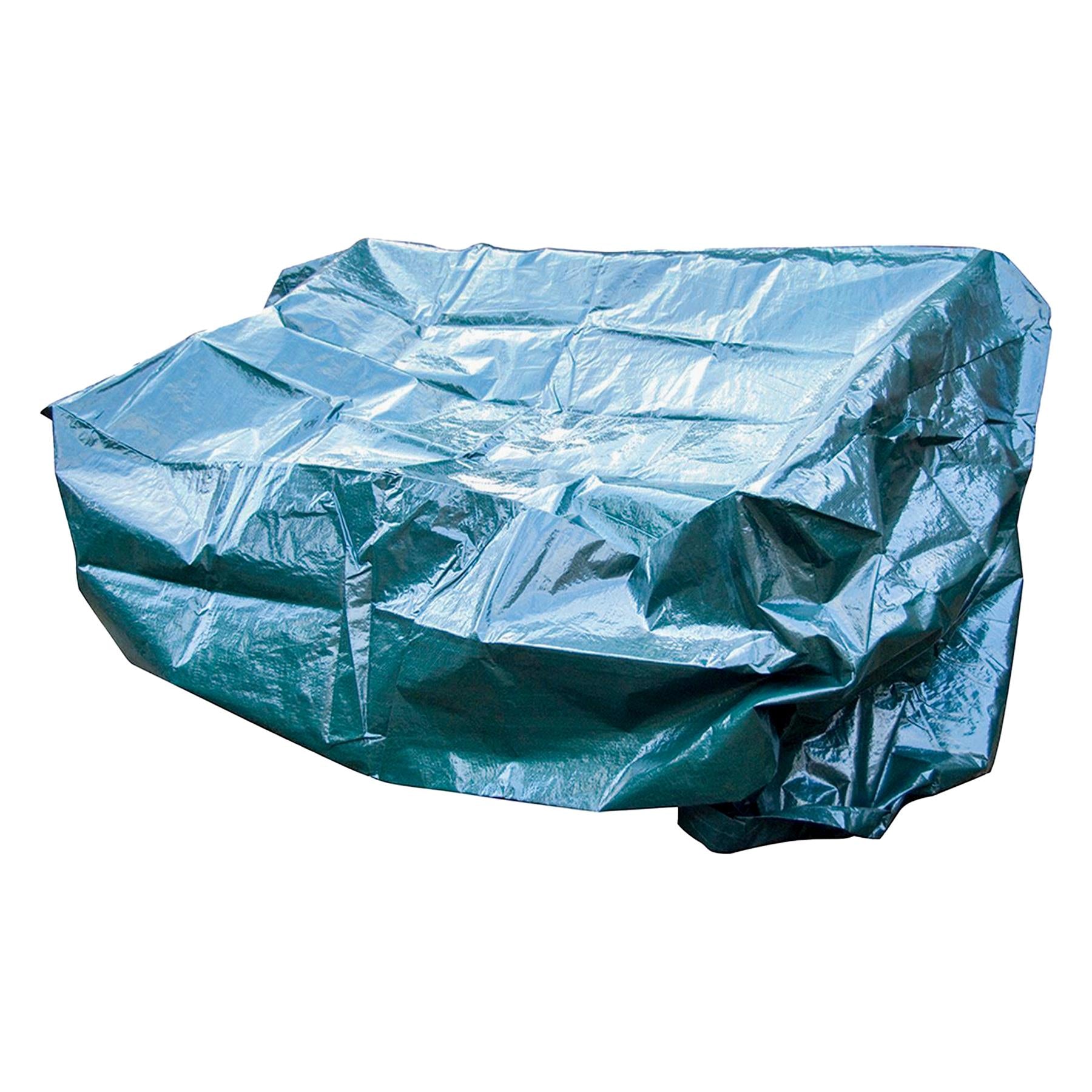 Durable Waterproof Green 5FT 1.6M 3 & 2 Seater Garden Bench Seat Protection Cover by Dapetz