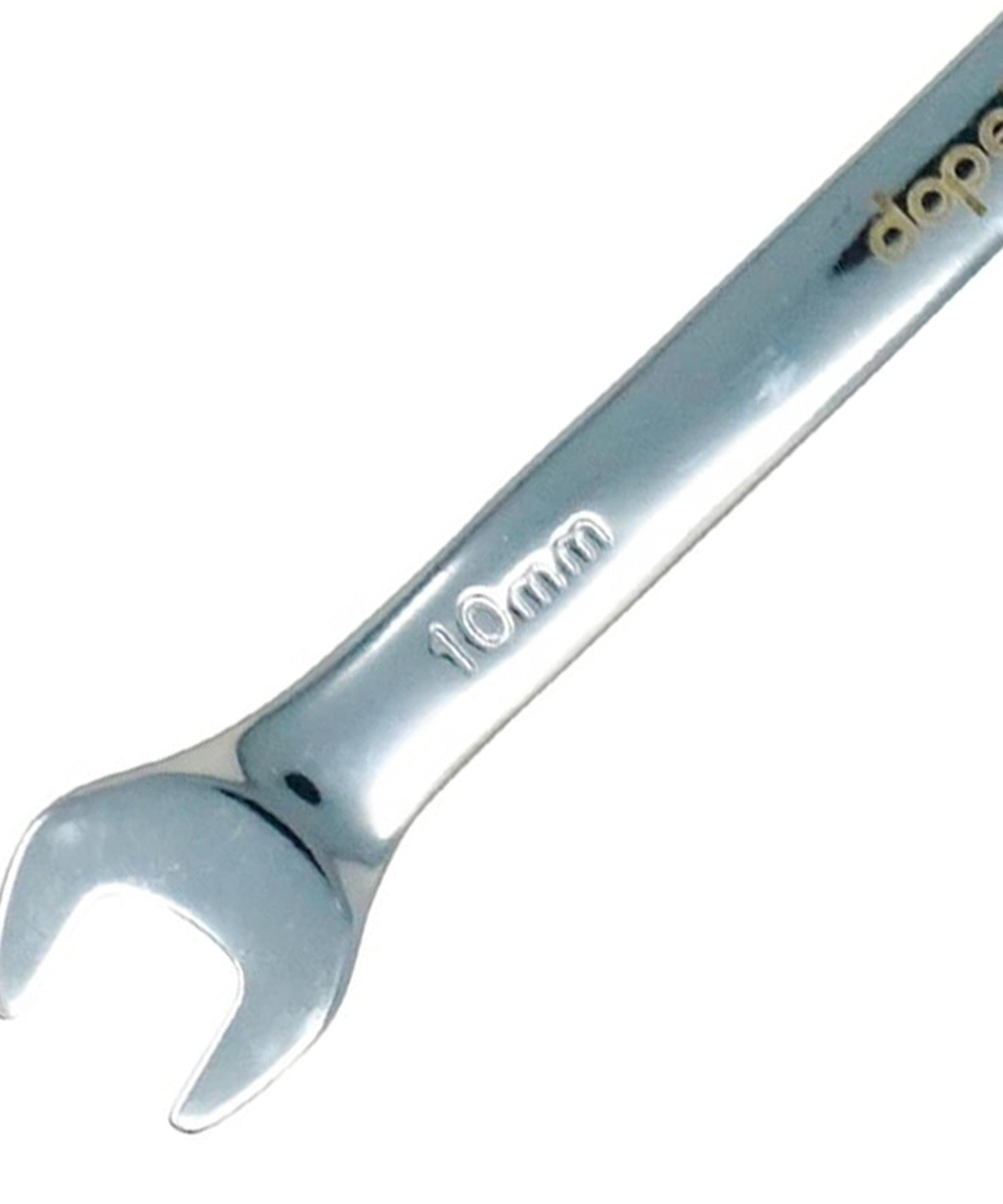 Fixed Head Ratchet Metric Spanner Open End Ring Combination 10mm By Dapetz