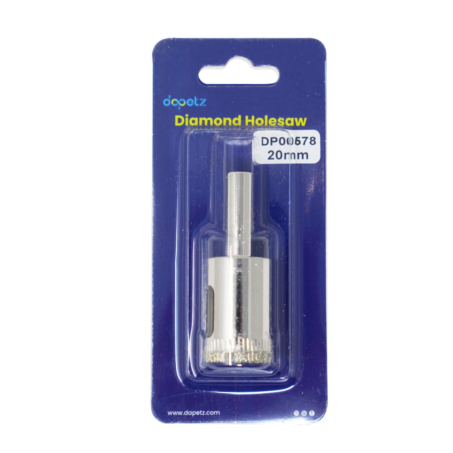 Diamond Holesaw Ceramic Tile Tiling Drill Bit Hole Cutter Cutting Tool 20mm By Dapetz