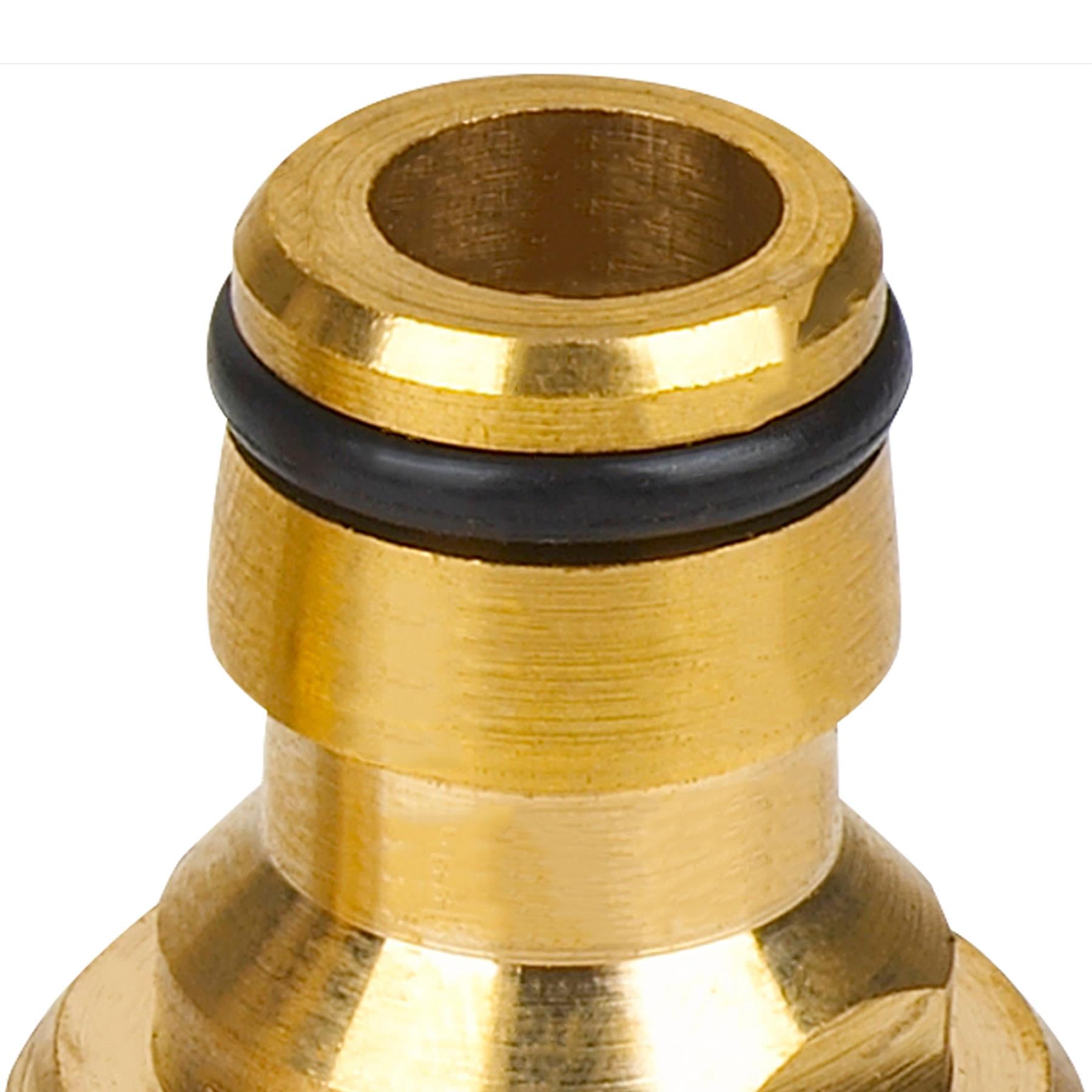 4Pc Brass Hose Pipe Fitting Connectors Adaptor Garden Tap Watering Set By Dapetz