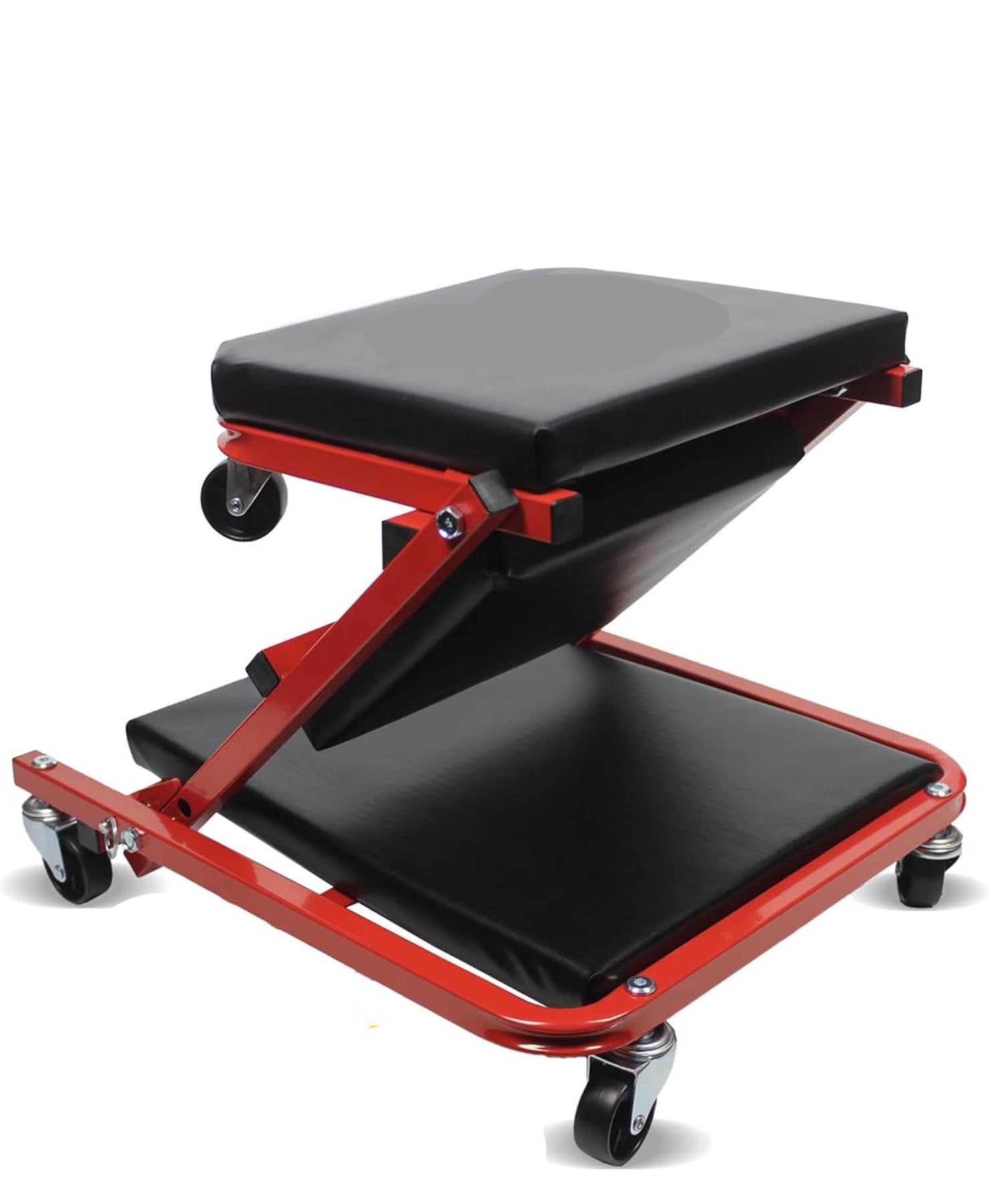 36 in Foldable Z Garage Creeper Mechanic Creeper Stool 450 lbs Capacity 2 in 1