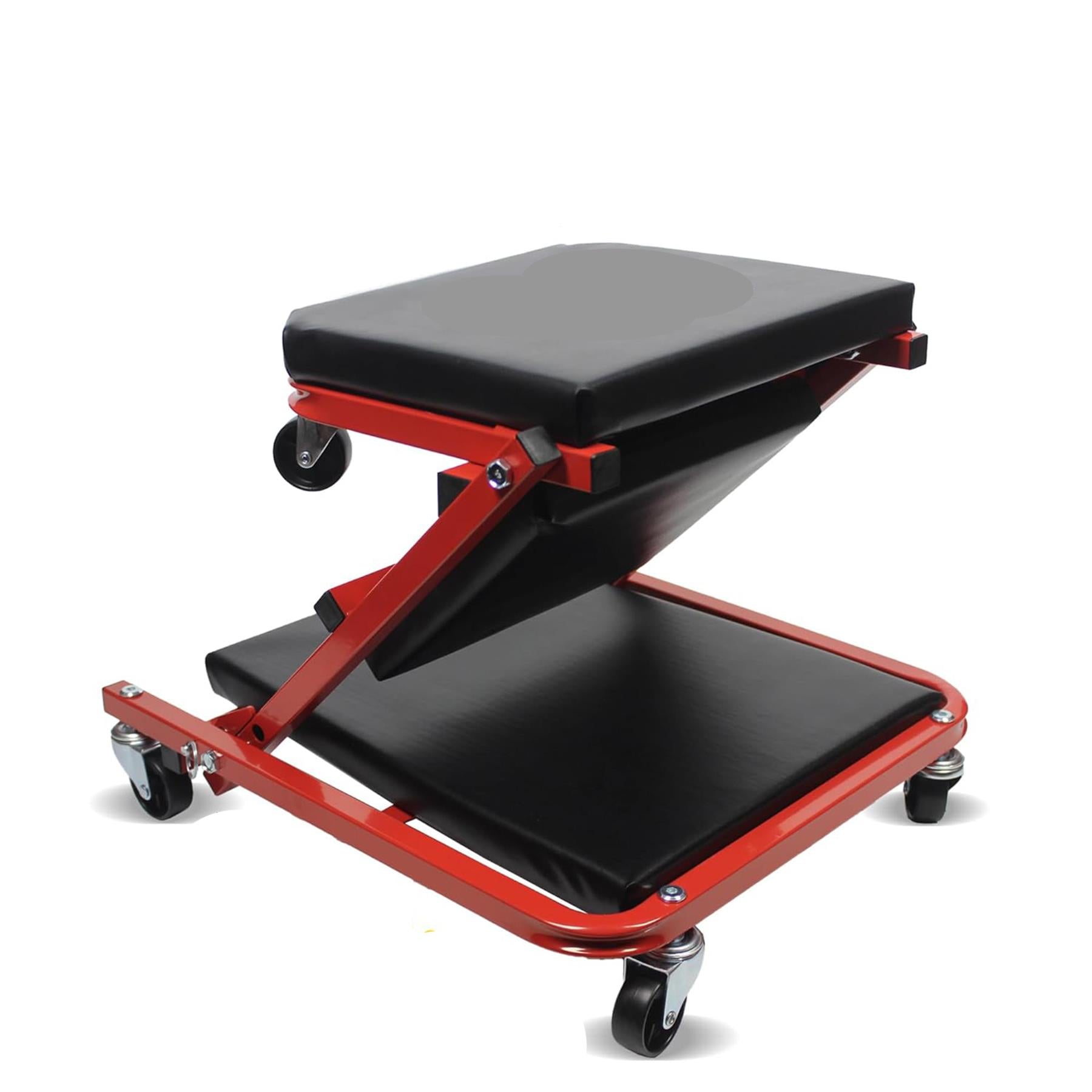 36 in Foldable Z Garage Creeper Mechanic Creeper Stool 450 lbs Capacity 2 in 1