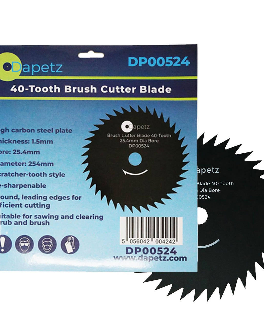 Brush Trimmer Strimmer Cutter Blade 254mm 25.4mm Bore 40 Tooth by Daptez
