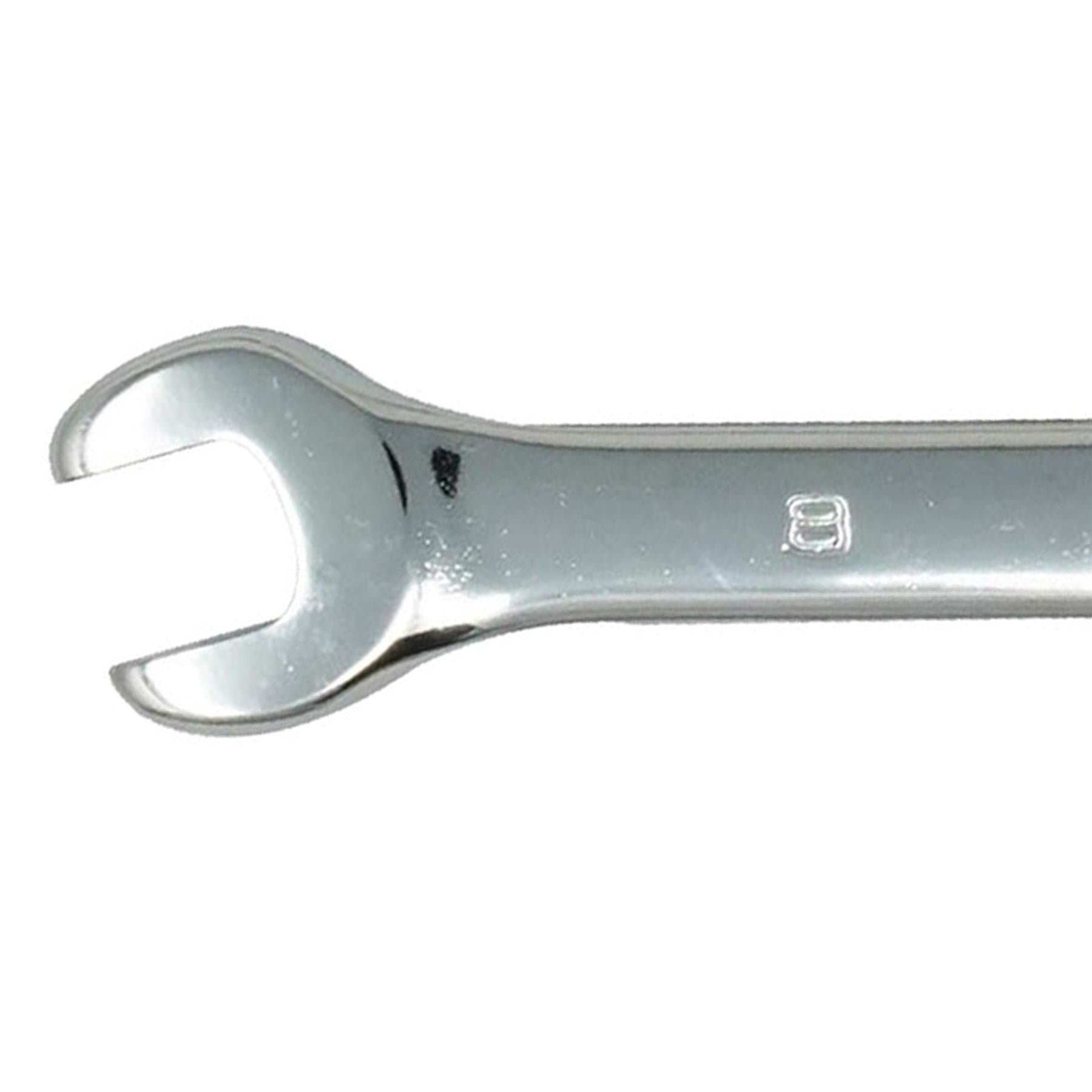 Combination Open Ring Spanner Chrome Mechanics Garage Tools 8mm by Daptez