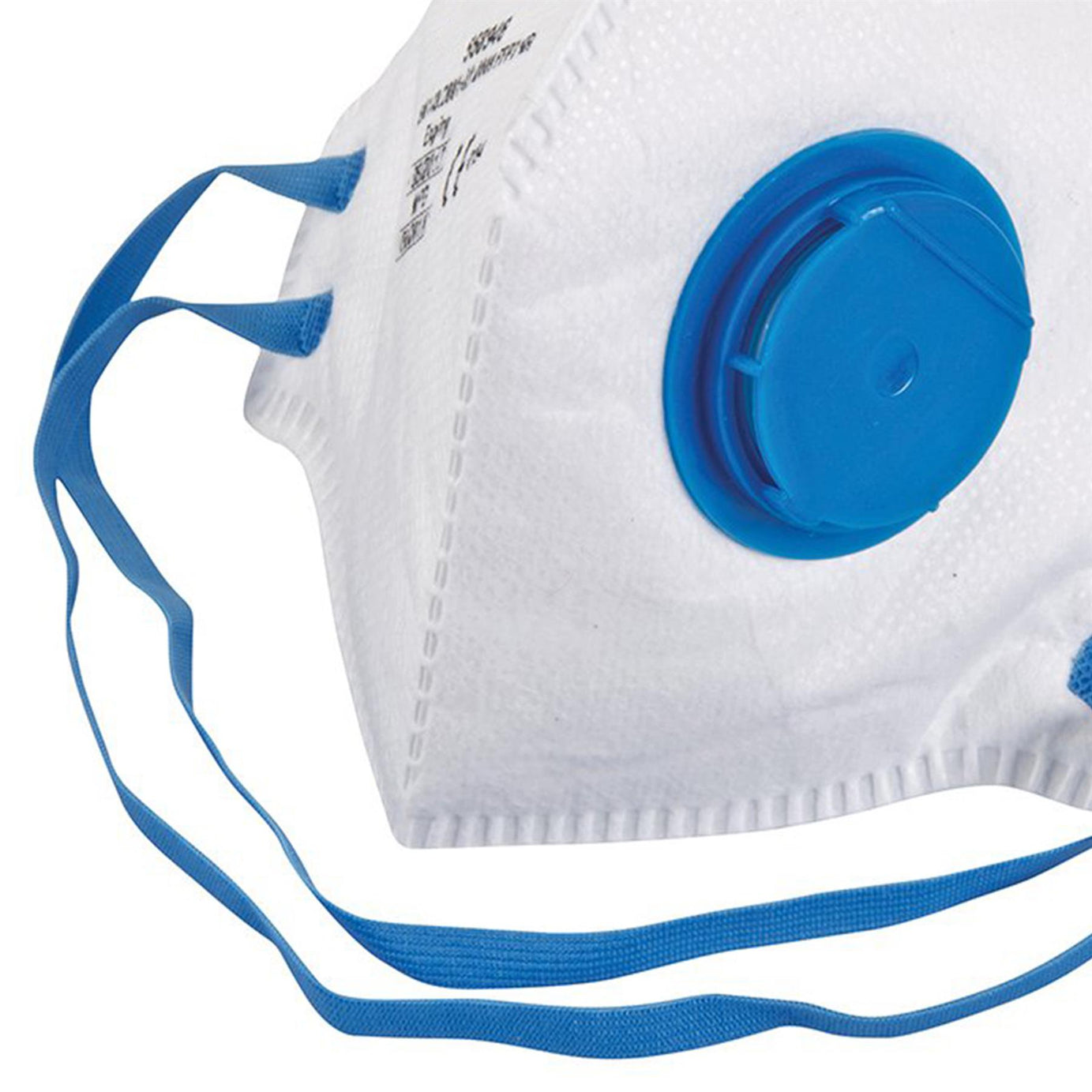 (Pack of 25) FFP2 Face Mask Respirator | Valved Sanding, Paint, Aerosol, Dust Safety by Dapetz