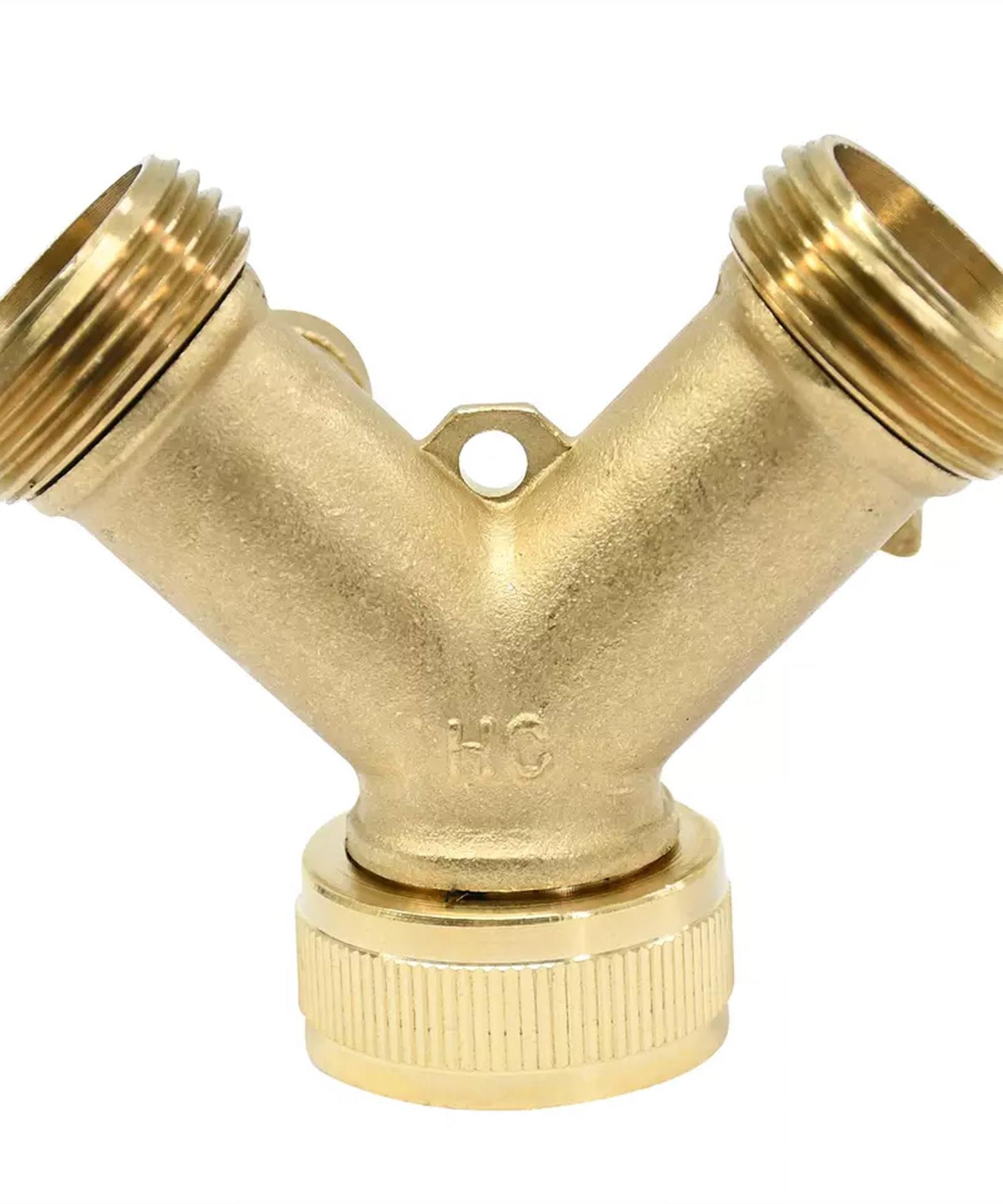 Hose Pipe Valve Splitter Connector Adaptor Brass 2 Quick Connector Set By Dapetz