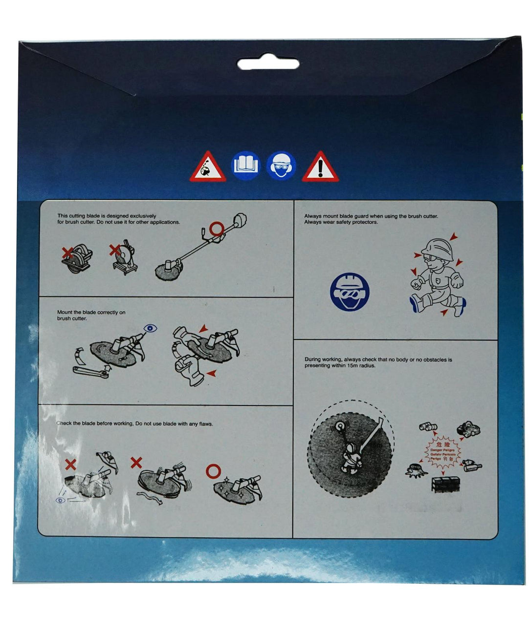 Brush Trimmer Strimmer Cutter Blade 254mm 25.4mm Bore 40 Tooth by Daptez