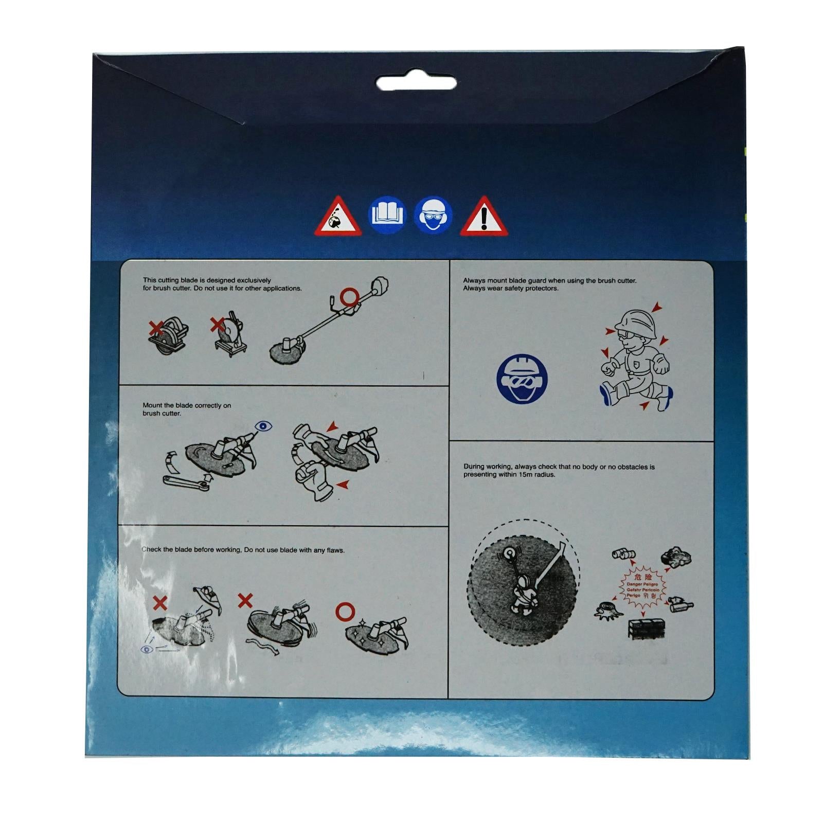 Brush Trimmer Strimmer Cutter Blade 254mm 25.4mm Bore 40 Tooth by Daptez