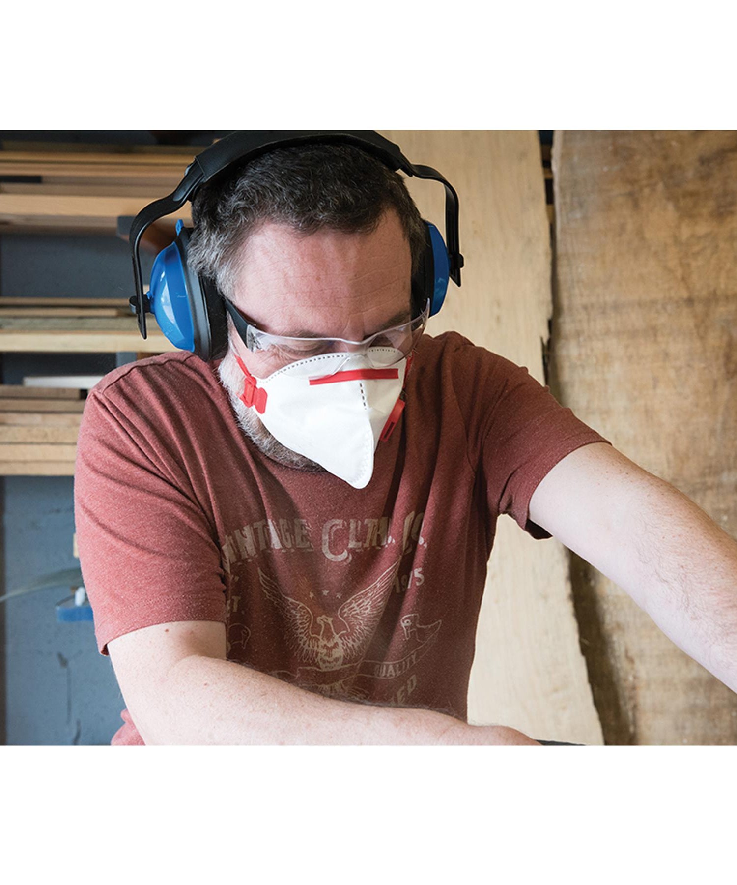 (Pack of 2) Face Mask Respirator Valved FFP3 | Sanding, Paint, Dust & Bodyshop Safety Fold Flat by Dapetz