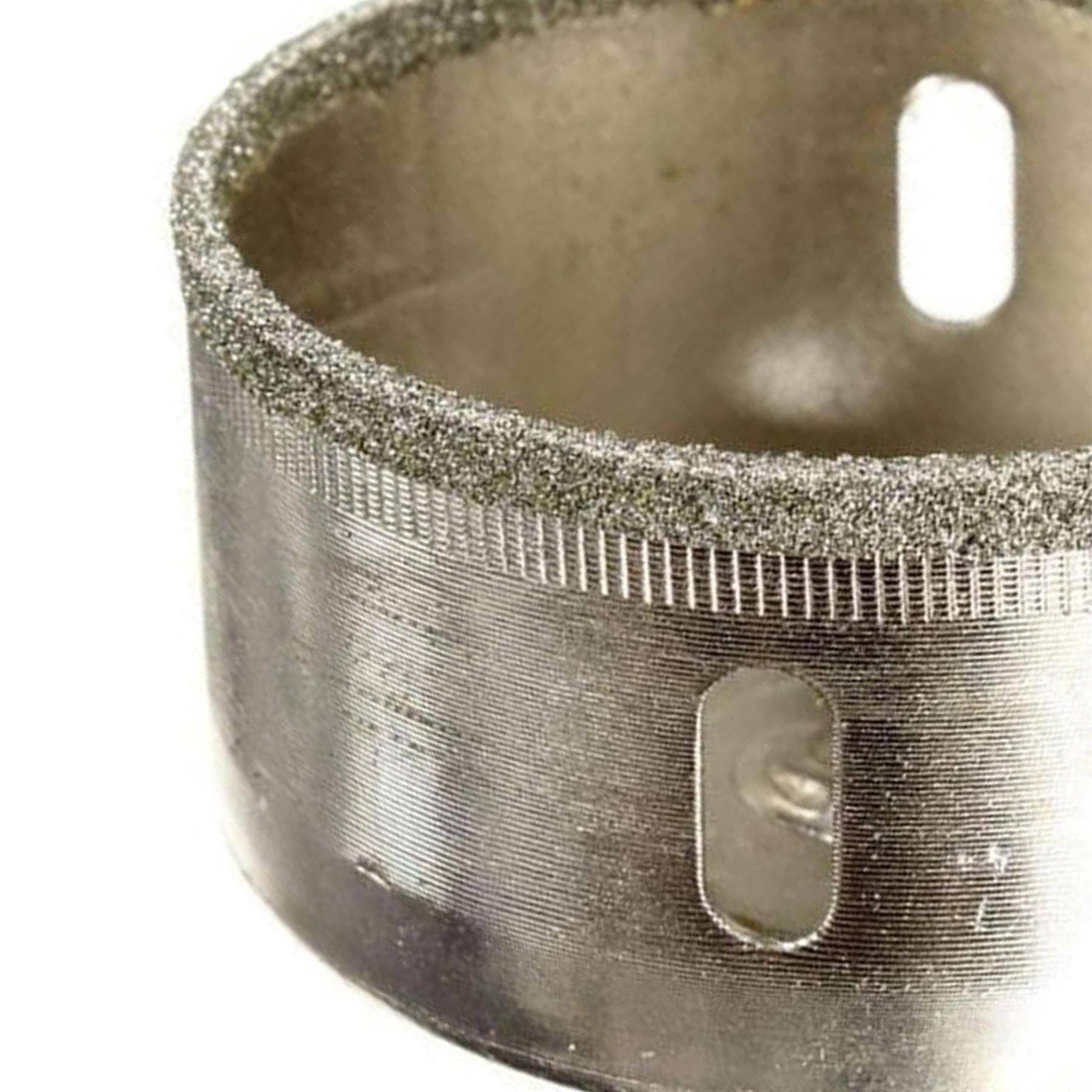 Diamond Holesaw 60mm Drill Bit Cutter Tile Ceramic Glass, By Dapetz