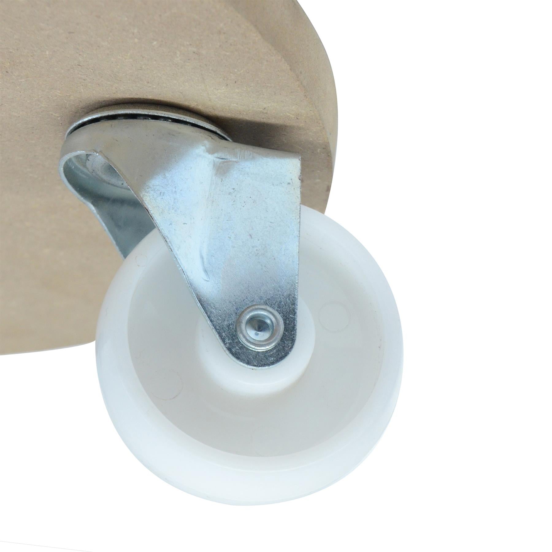 Round Platform Dolly With 4 Strong Nylon Swivel Castors Moves Heavy Loads 250Kg By Dapetz