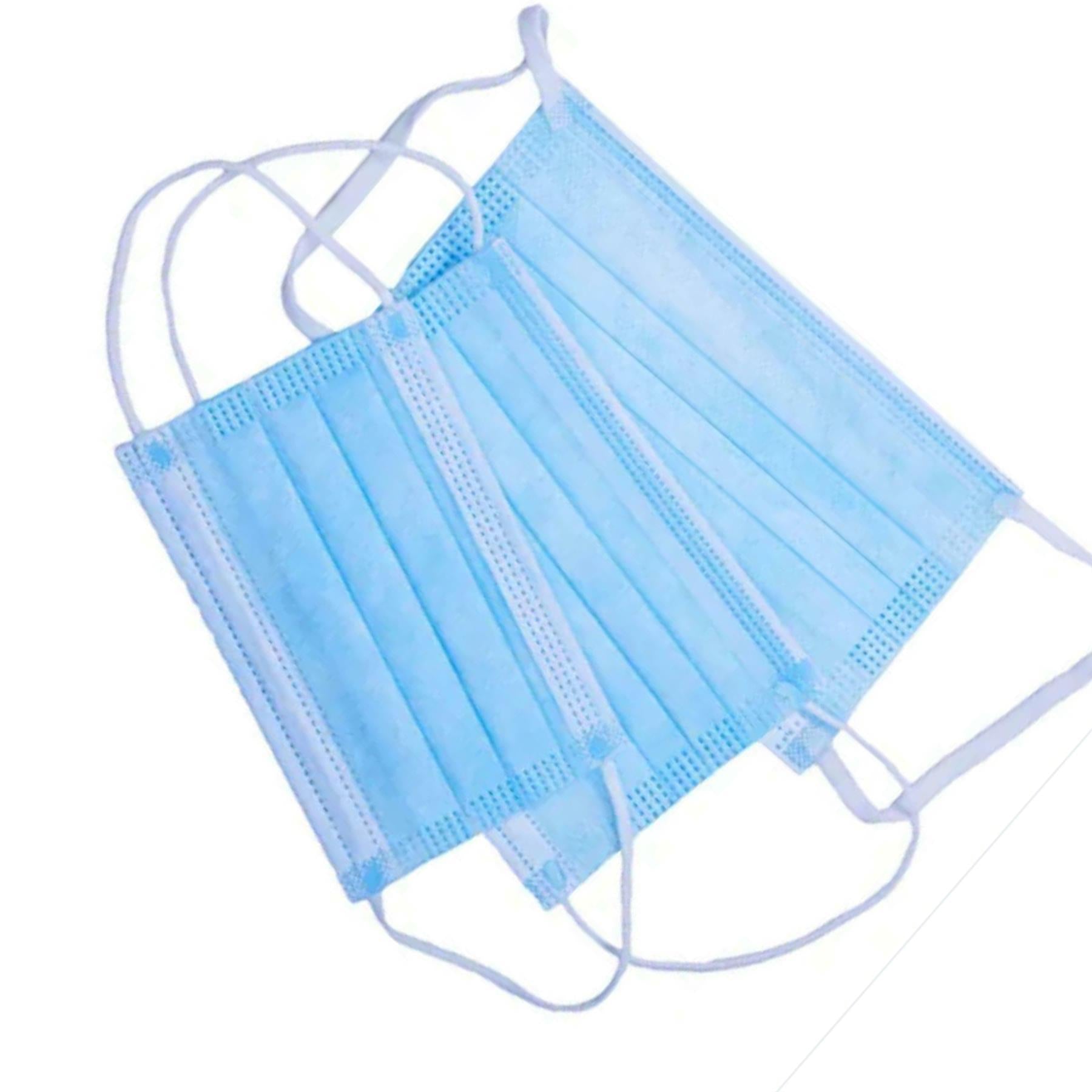 2 3-Ply Disposable Face Masks | Sanding, Paint, Dust & Aerosol Protection by Dapetz