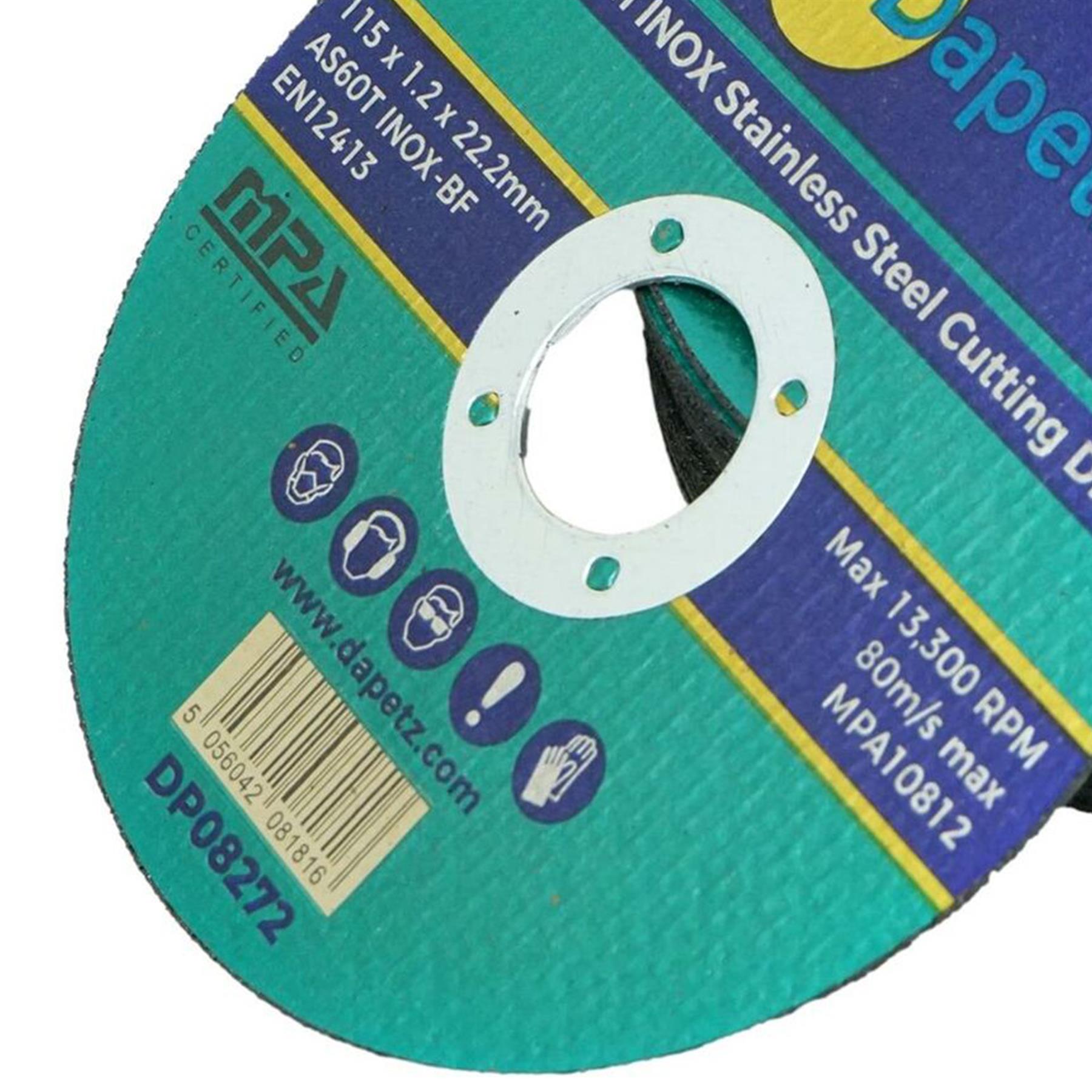 Cutting Blade Metal Disc For Angle Grinder 50 Pcs 115mm Super Thin 1.2mm by Daptez