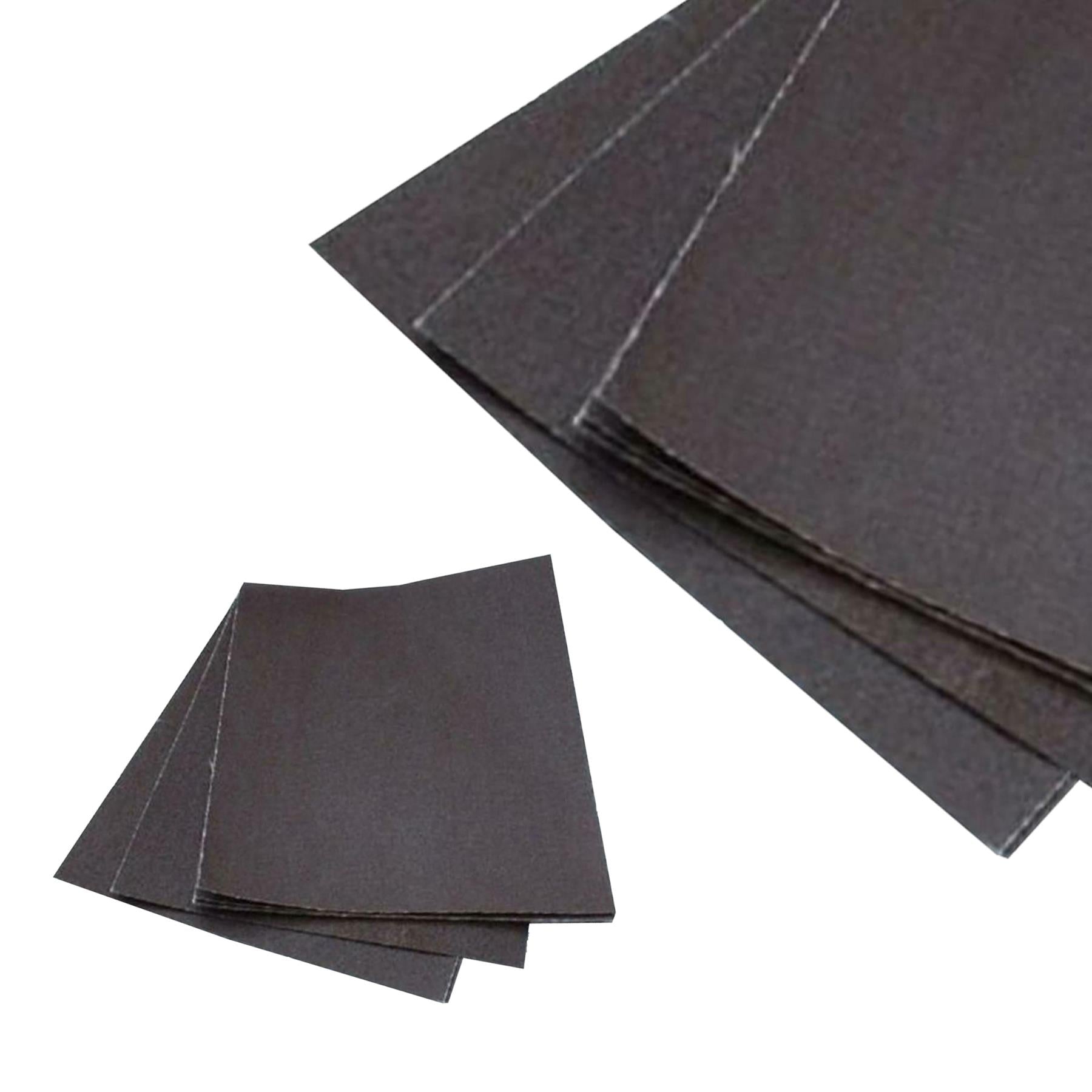 Emery Cloth Abrasive Sandpaper Sheets 230x280mm 10 Pack