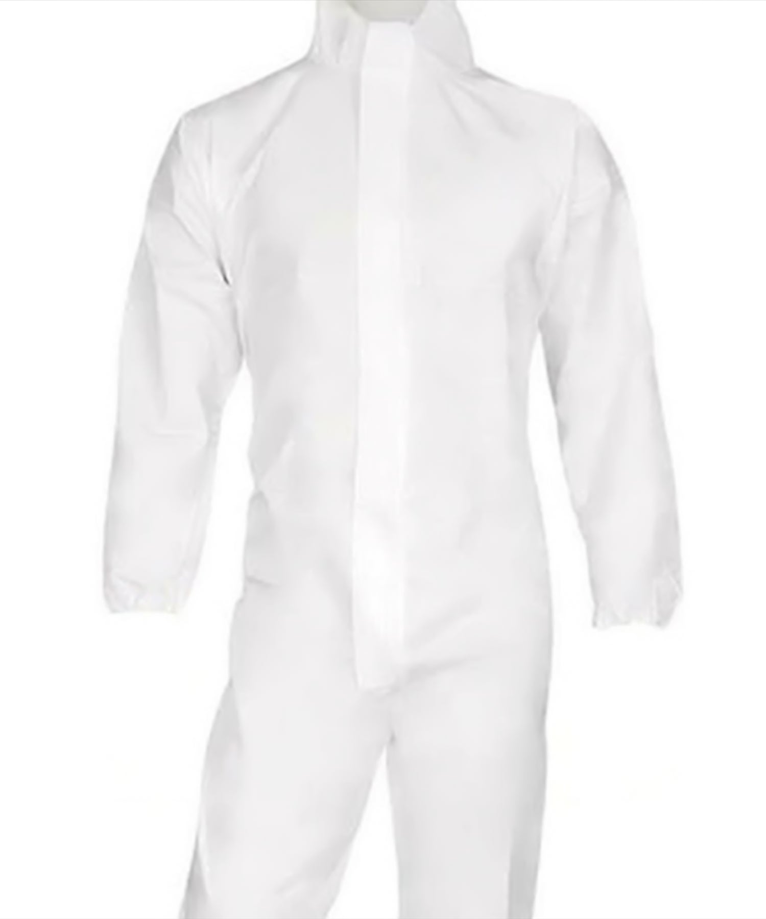 Disposable Breatheable Coveralls Boile Hood Protective Suit With Zip Large