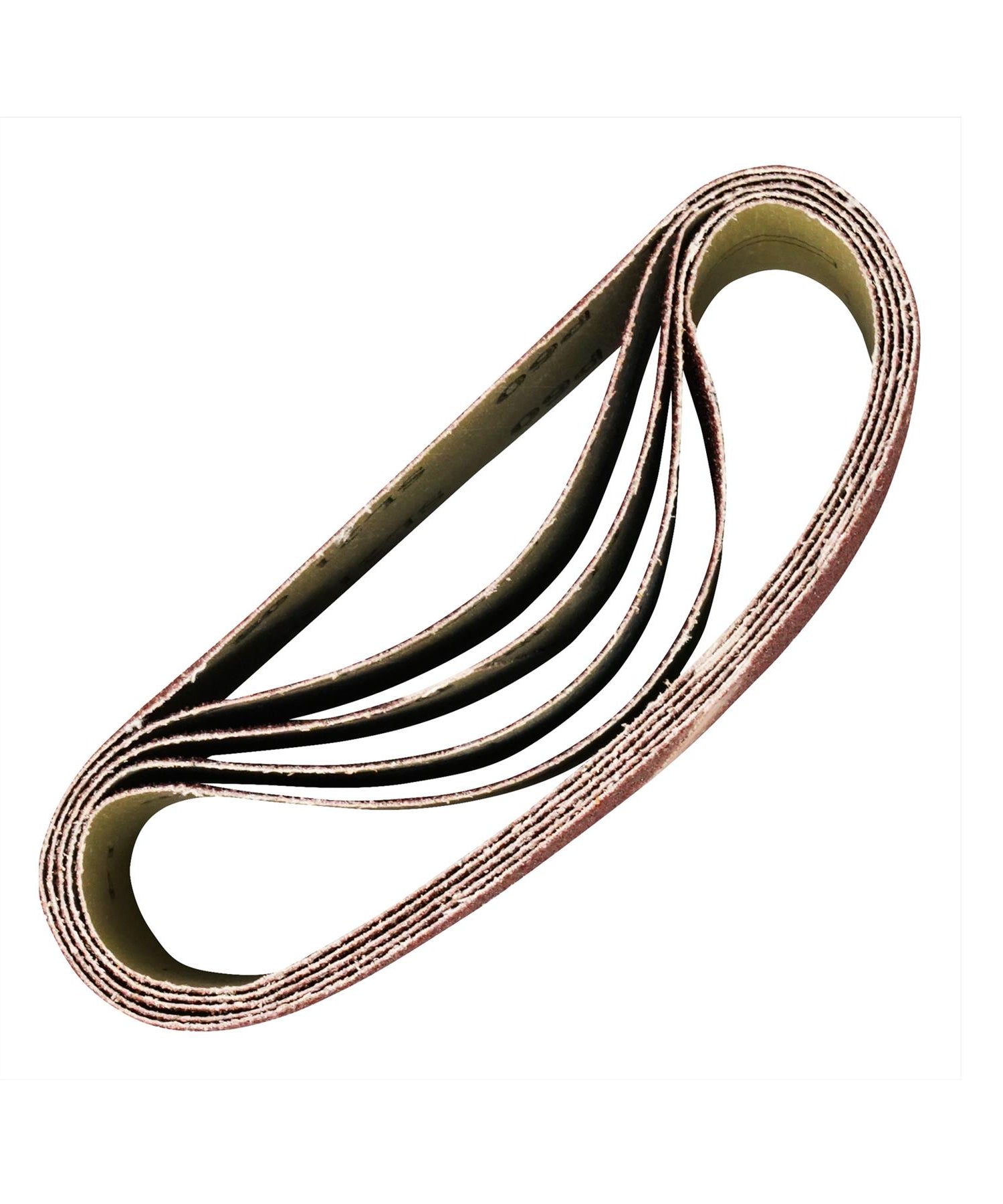 Sanding Belts 5Pcs 65 x 410mm 40/60/80/120 Grit Very Coarse Sanding Belts By Dapetz