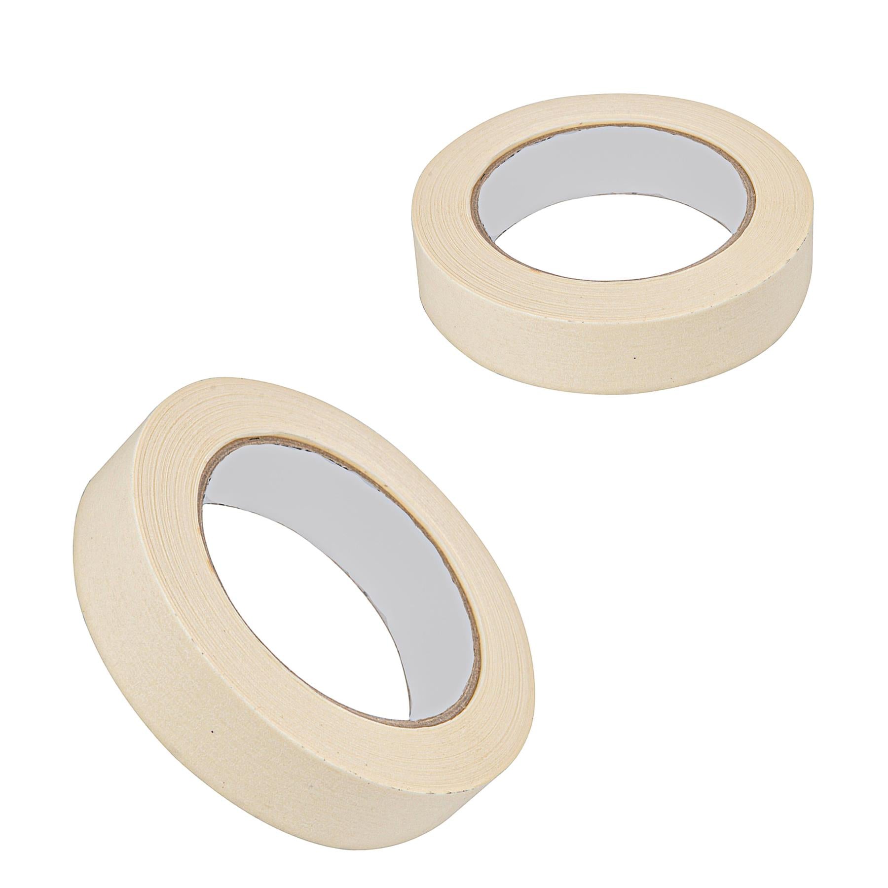 Masking Tape Paint Decorate Craft Low Tack Multi-purpose DIY 25mm x 40m 1m Sample