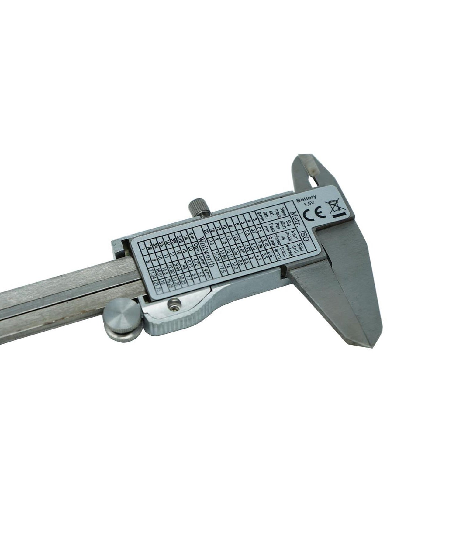 6'' Vernier Caliper Digital Stainless Steel Micrometer Gauge Ruler 150mm