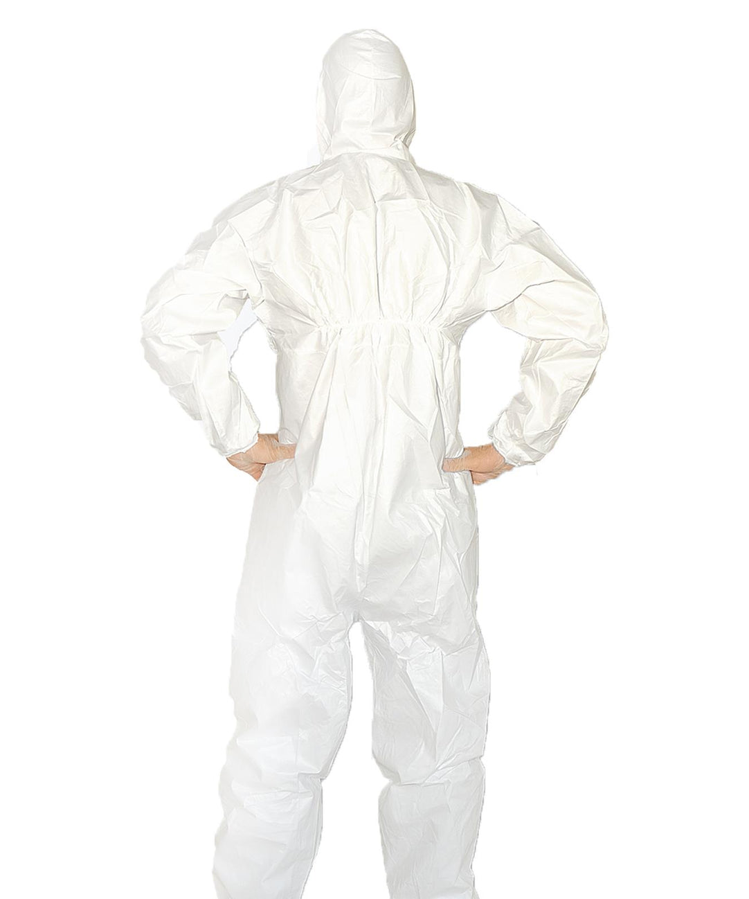 (Pack of 20) Microporous Breathable Coverall Suit with Zip - M Size for Protection by Dapetz