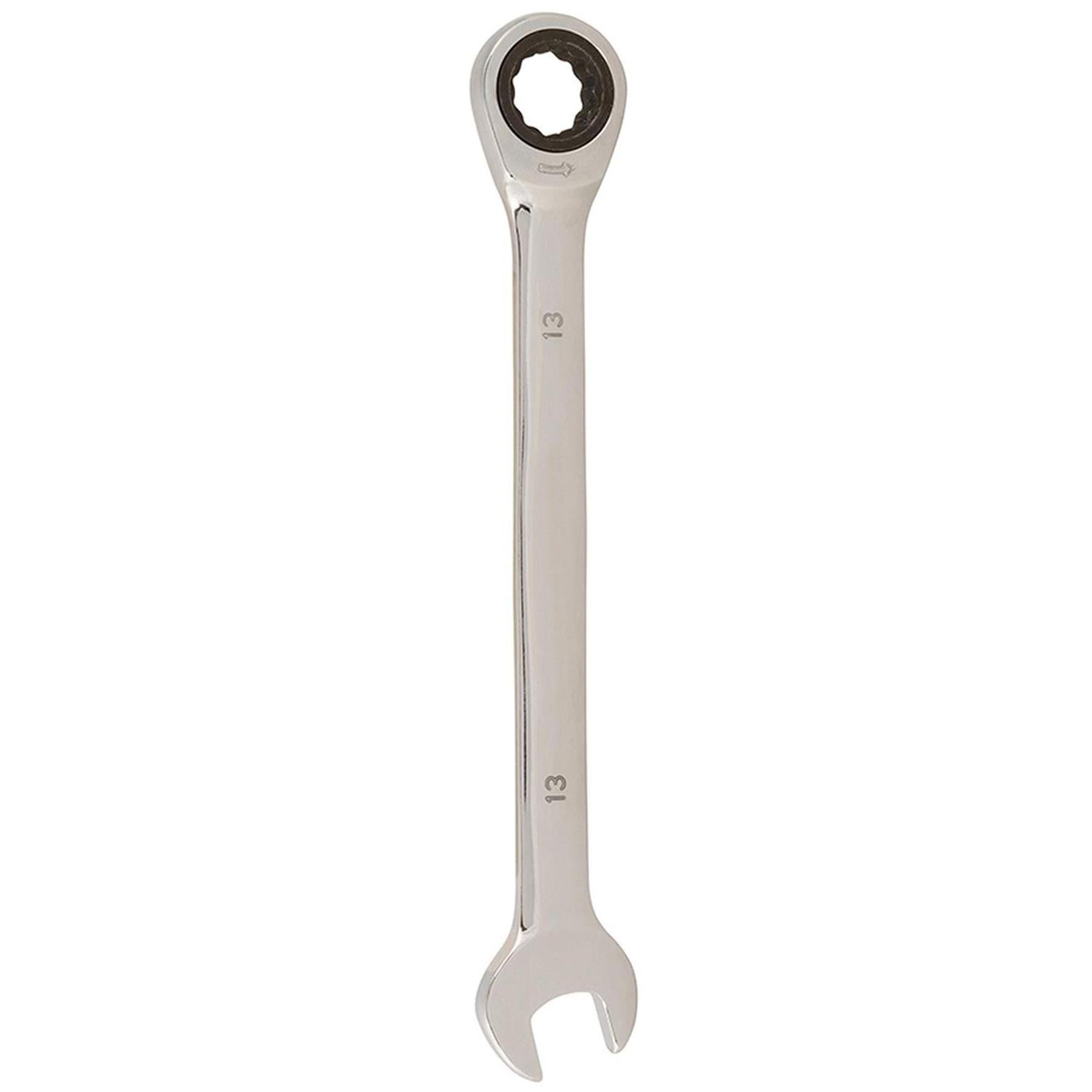 Fixed Head Ratchet Metric Spanner Open End Ring Combination 13mm By Dapetz