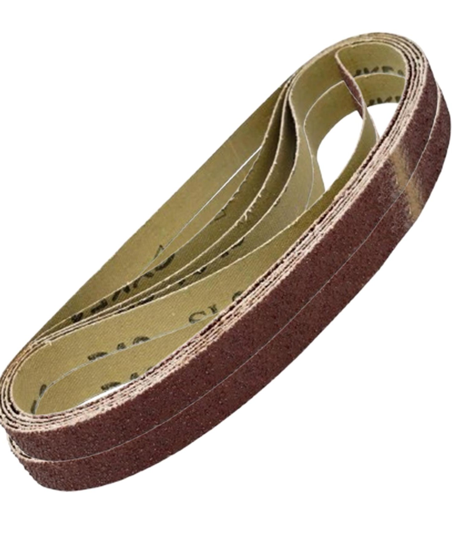 Sanding Belts 10Pcs 13 x 457mm 40 Grit Coarse Power File Finger Sander Abrasive by Dapetz