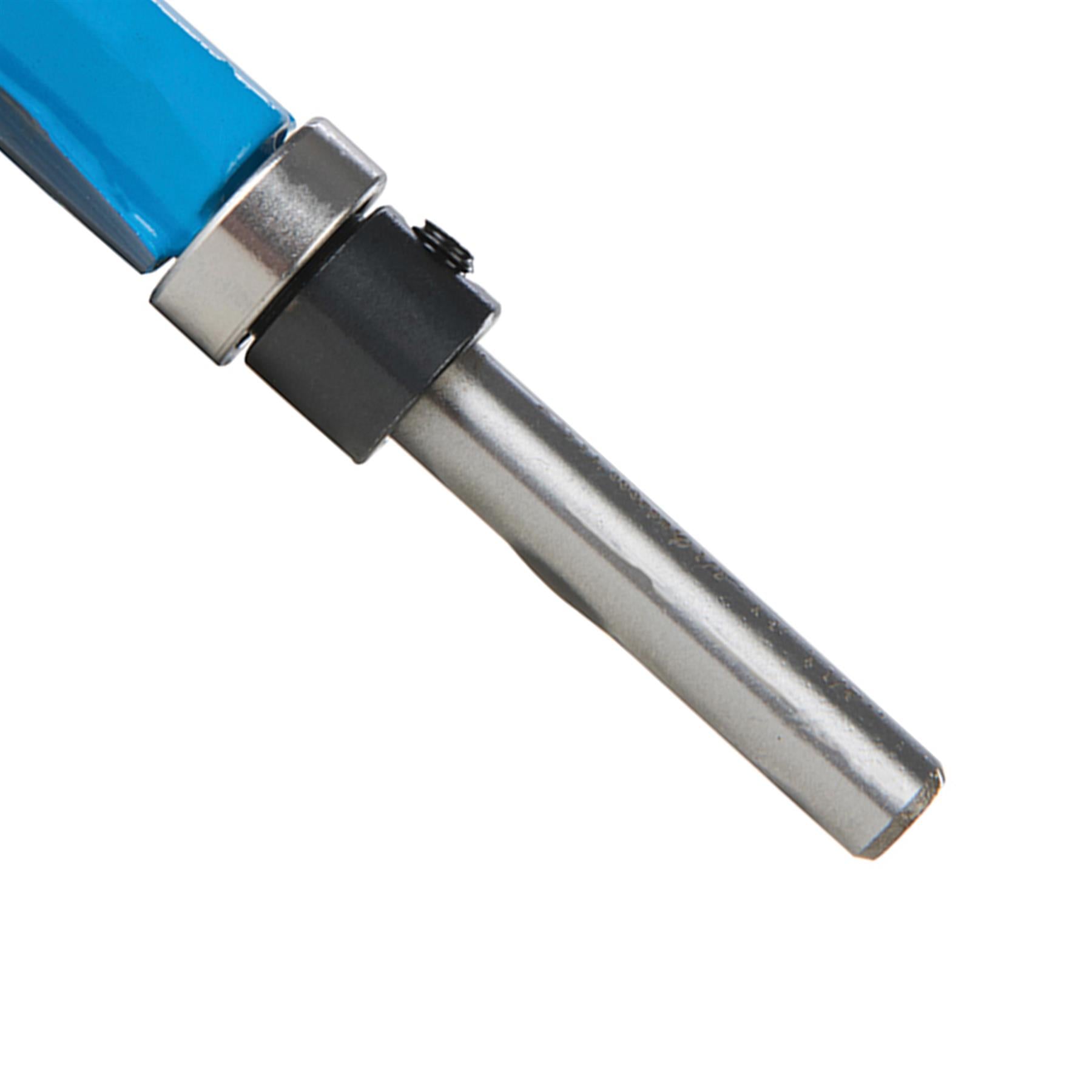 Router Bit Set Template Cutter 1/4" Shank Straight Woodwork Wood Flush Trim