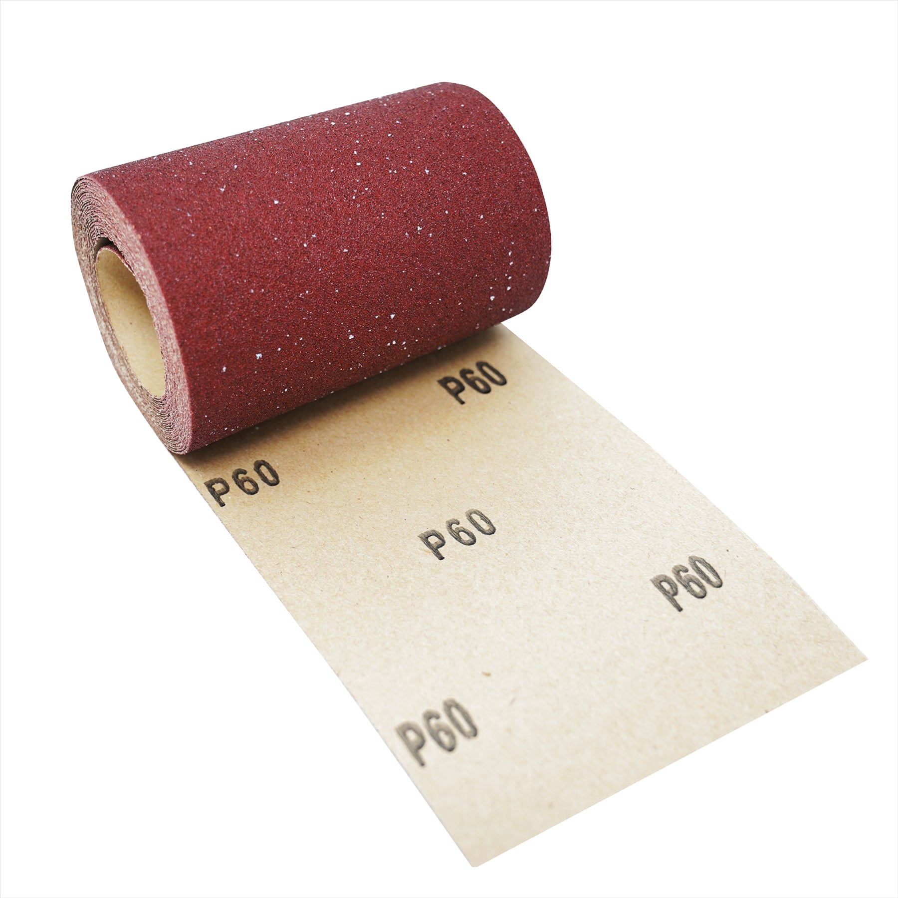 5m Aluminium Oxide Sanding Roll 115mm 40/60/80/120 Grit Anti Clog Sandpaper By Dapetz