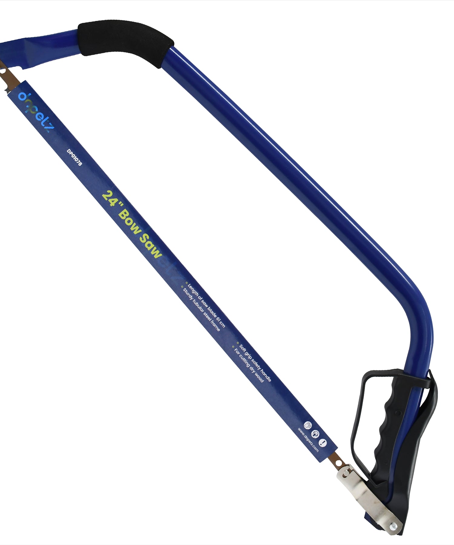 Heavy Duty Bow Saw Tree Wood Branch Log Garden Bush Cutting Sharpe Blade 24" By Dapetz