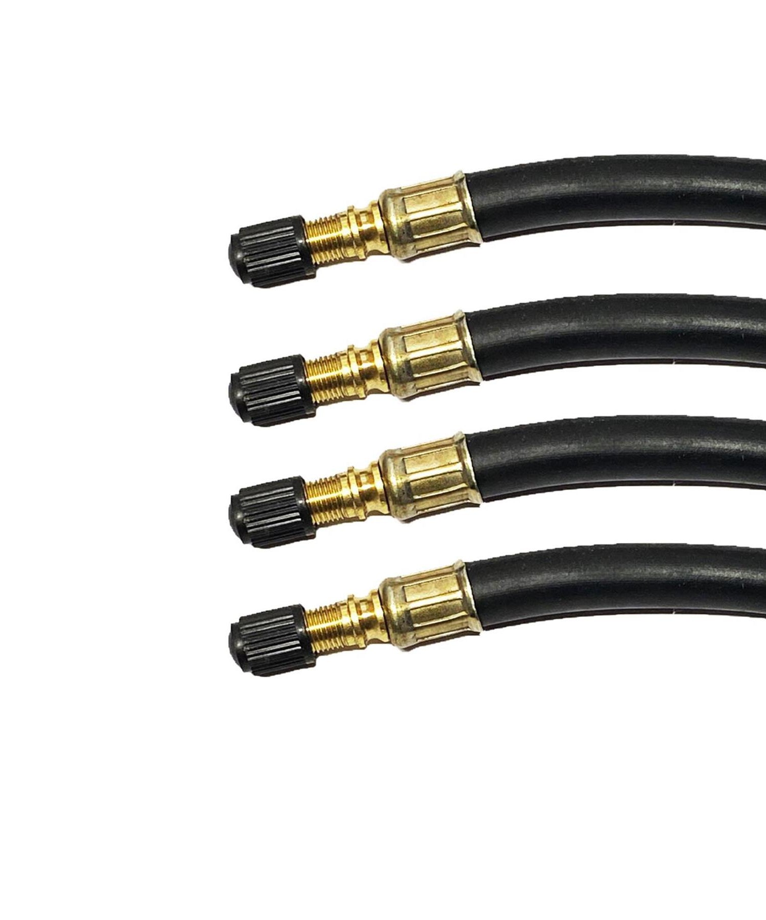 Flexible Rubber Tyre Valve Extension 105mm Twin Wheel By Dapetz