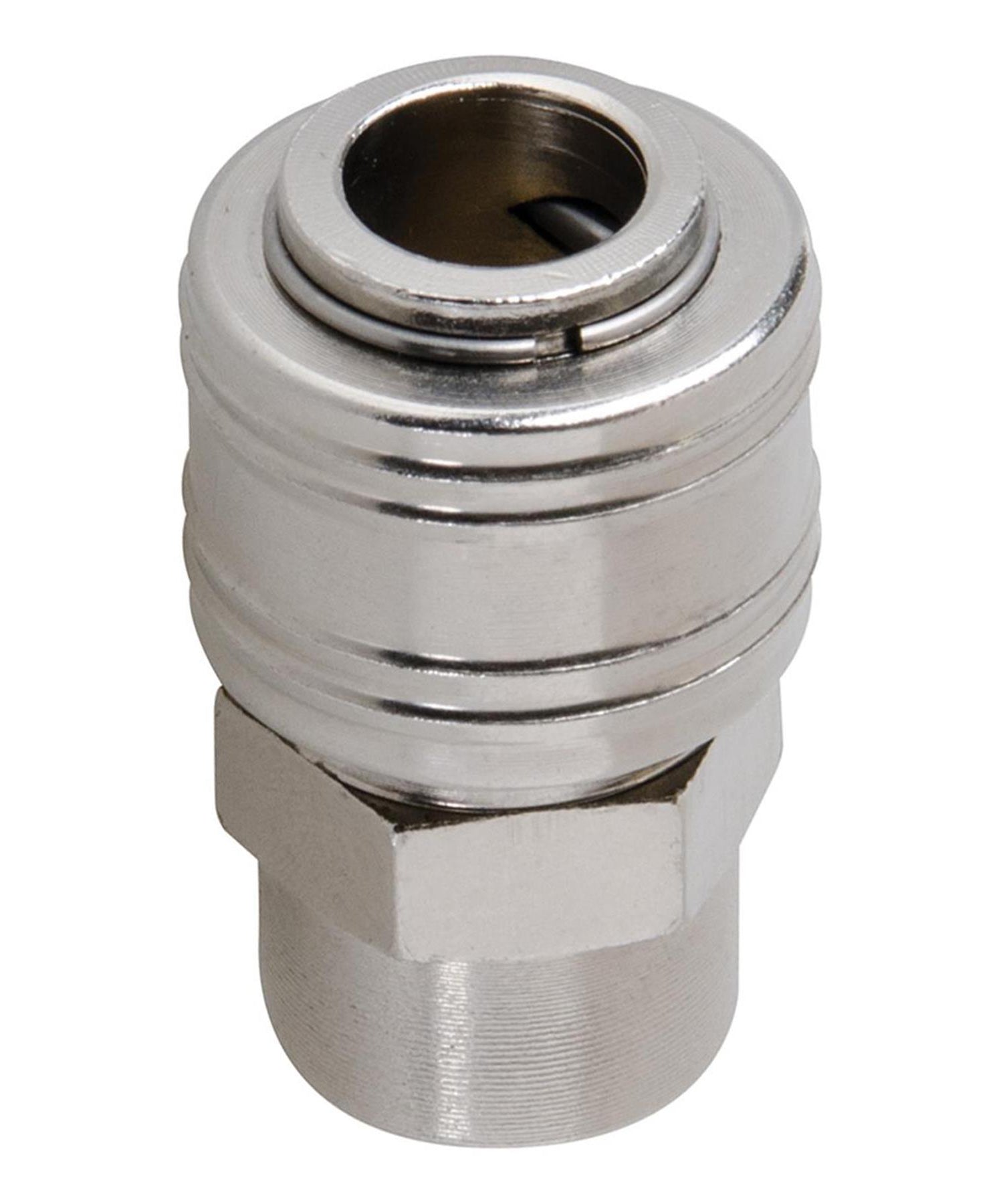 Euro Air Line Hose Quick Connector Bayonet Coupler Set 5 Pc - Durable Pneumatic Air Tool Couplers for Air Compressor Hoses By Dapetz