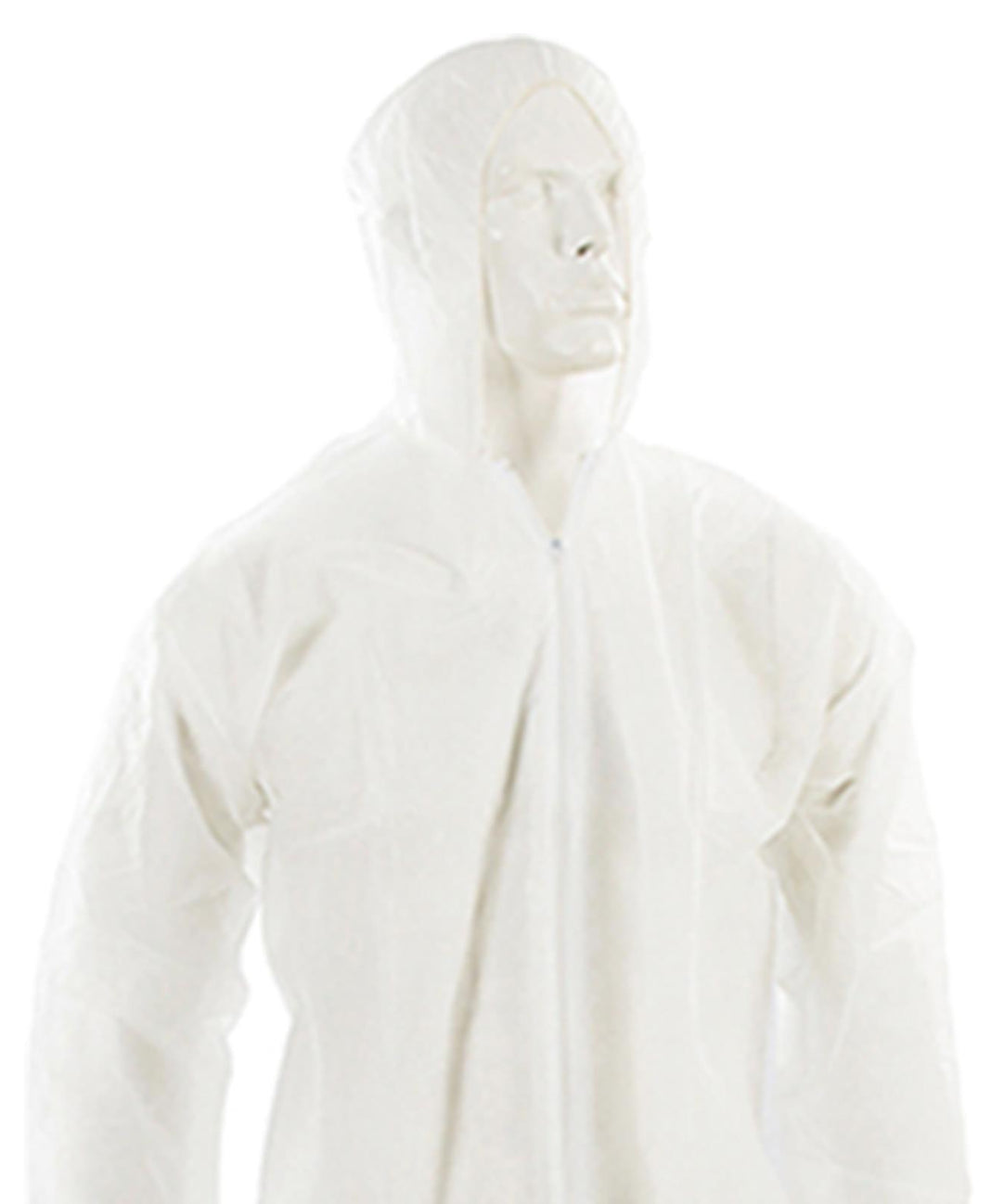 Disposable Coveralls White Hood Paper Suit Painters Protective Overalls XL By Dapetz