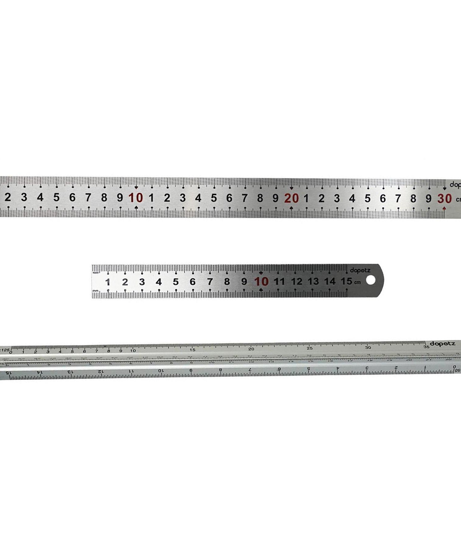 SCALE RULER Measure Rule Building Plans Stainless Steel 30cm By Dapetz
