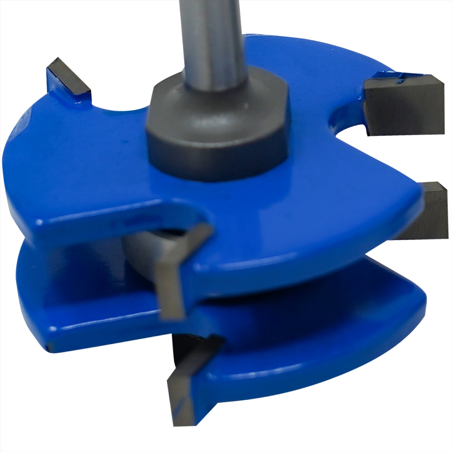 Tongue And Groove Router Bit 2PC Set 1/4" Shank T Type 3 Tooth Cutter Washers