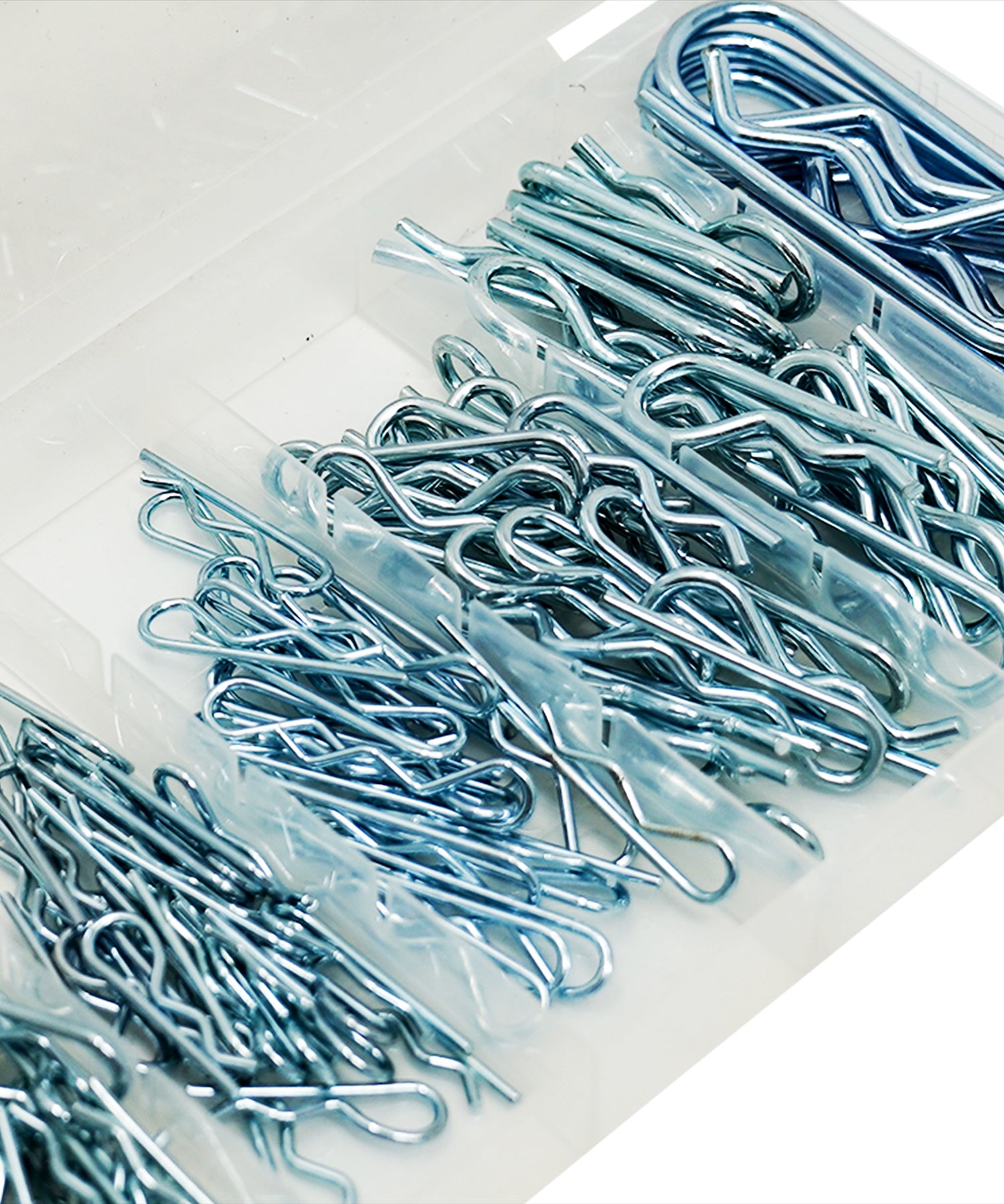 Hitch R Clip and Hair Pin Set - 150pc Assortment with Cotter & Lynch Pins By Dapetz