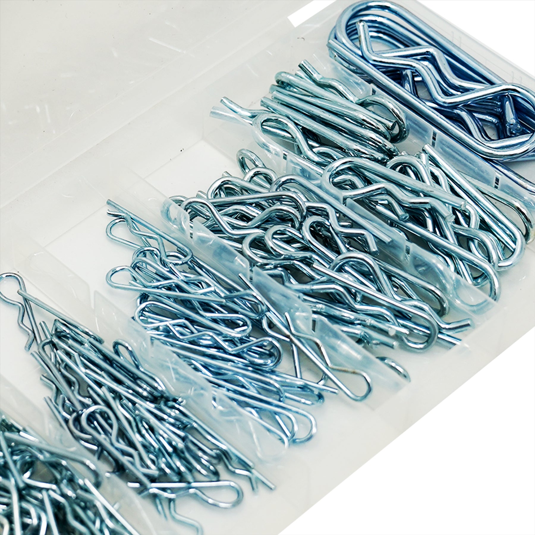 Hitch R Clip and Hair Pin Set - 150pc Assortment with Cotter & Lynch Pins By Dapetz