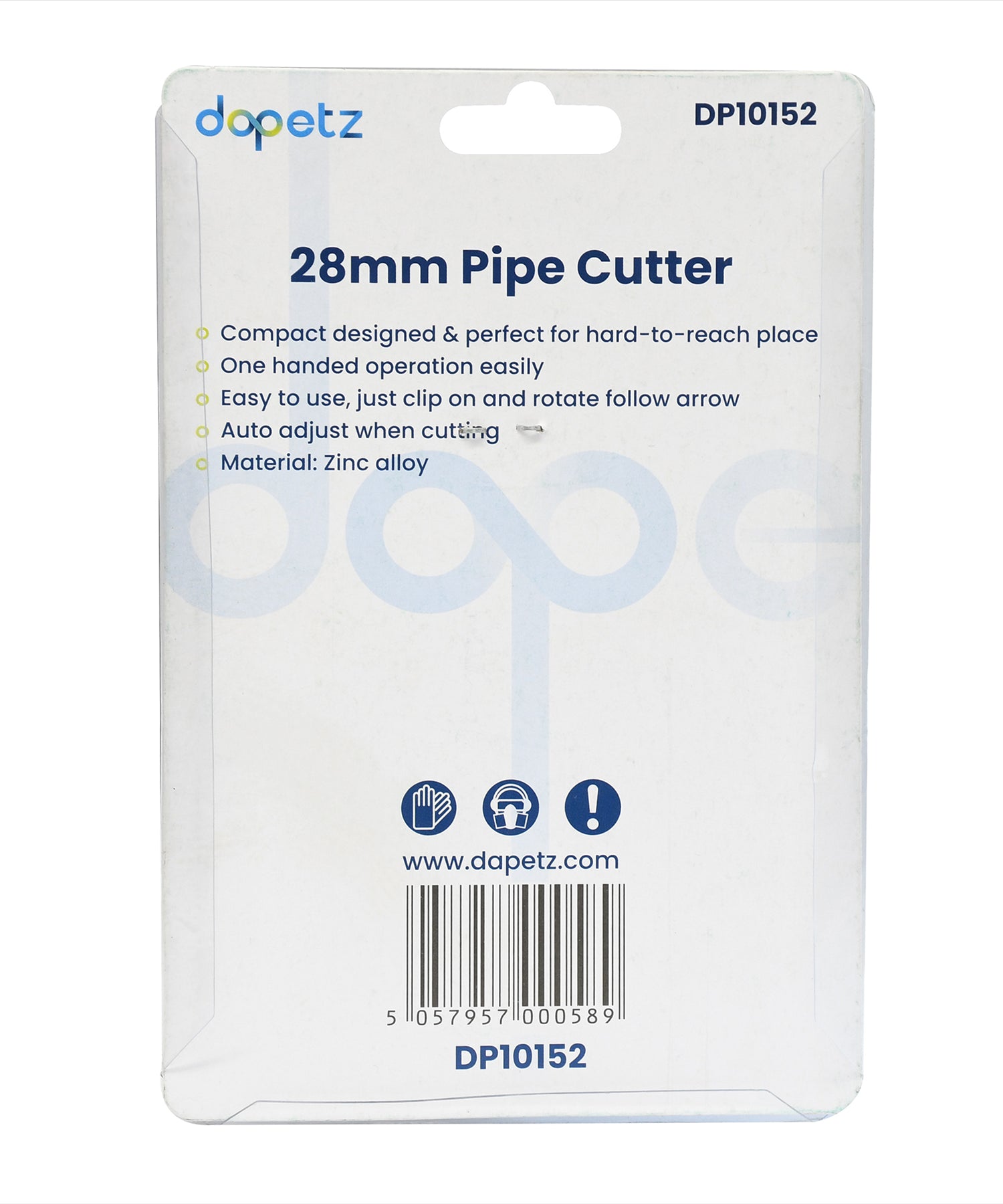 Pipe Cutter 28mm Pipe Slice Stainless Copper Pipe Slice Cutter Self-Adjusting By Dapetz