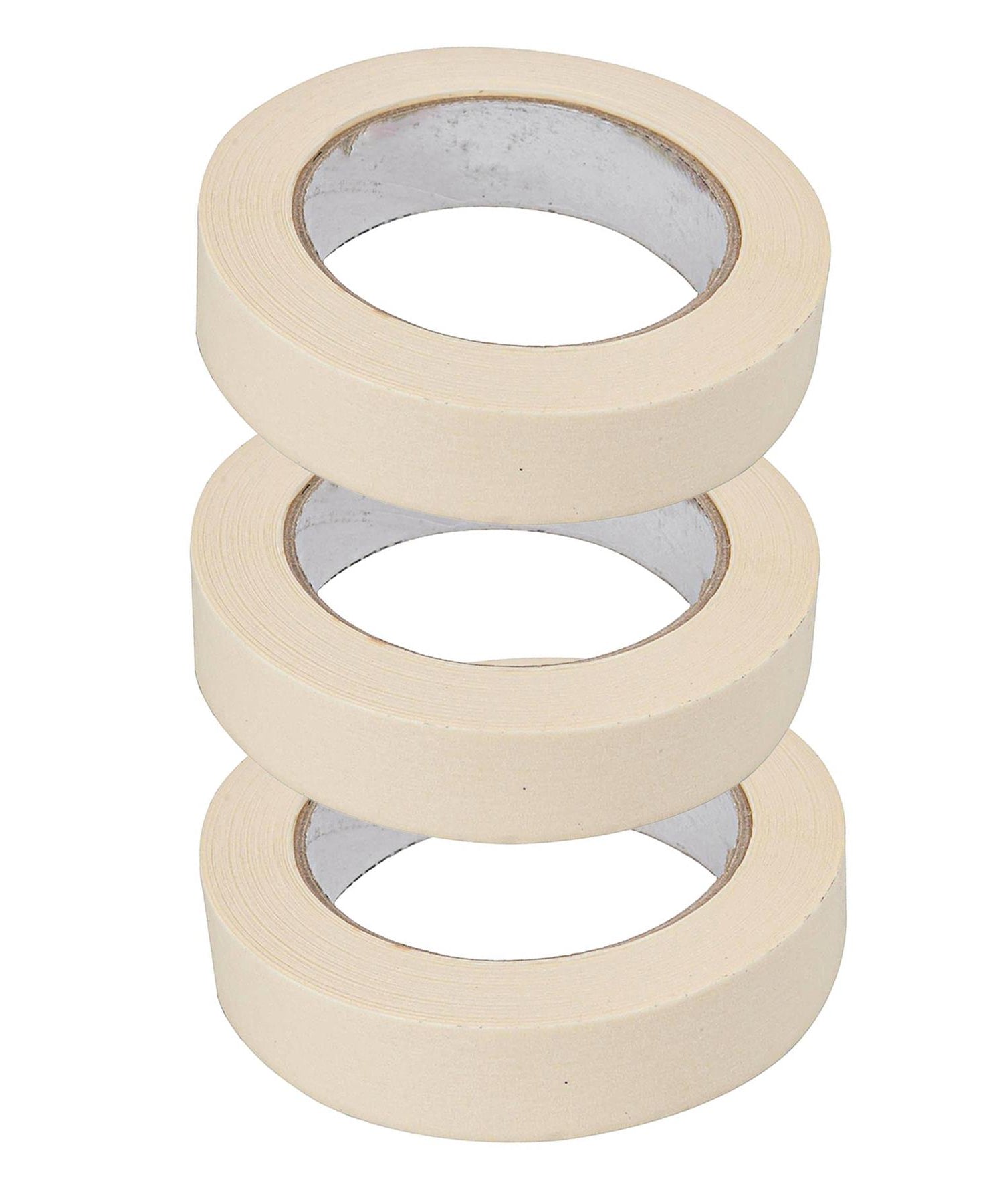 6PCS Masking Tape 25mm x 50m Professional Painting Automotive Auto Car White By Dapetz