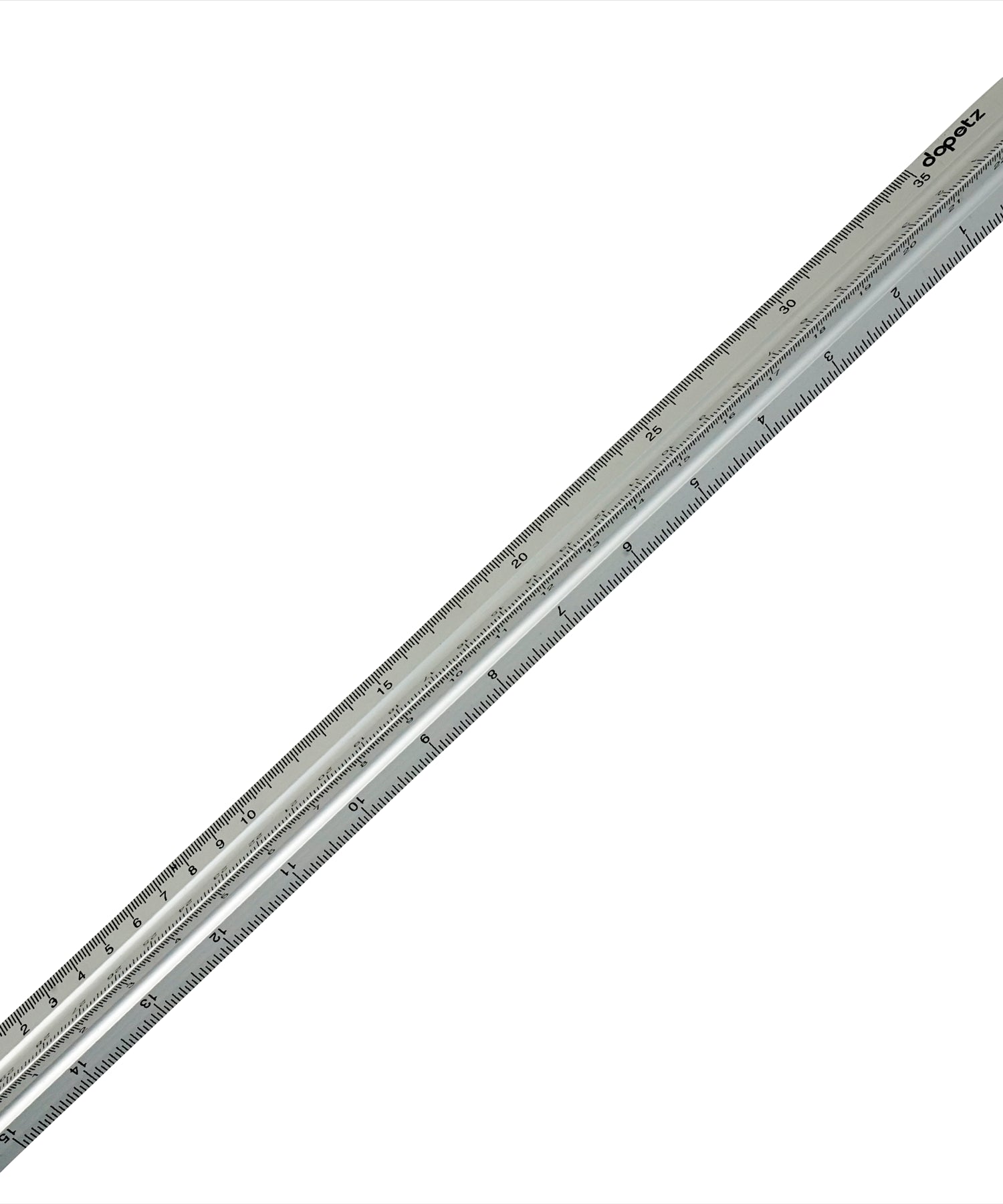 SCALE RULER Measure Rule Building Plans Stainless Steel 30cm By Dapetz
