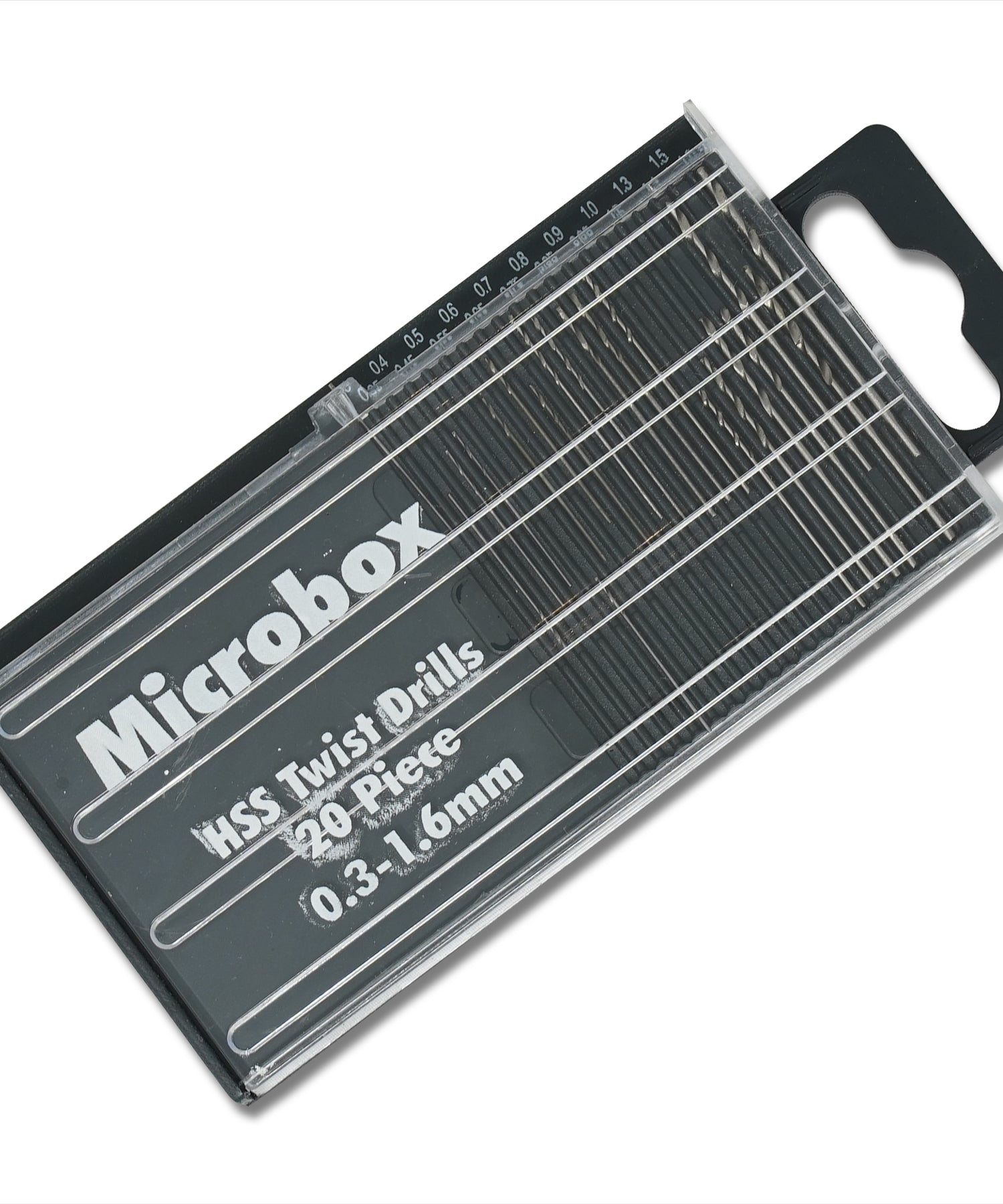 20pc HSS Micro Miniature Drill Bit Set For GMC Dremel Jewellery Hobby Craft Tool