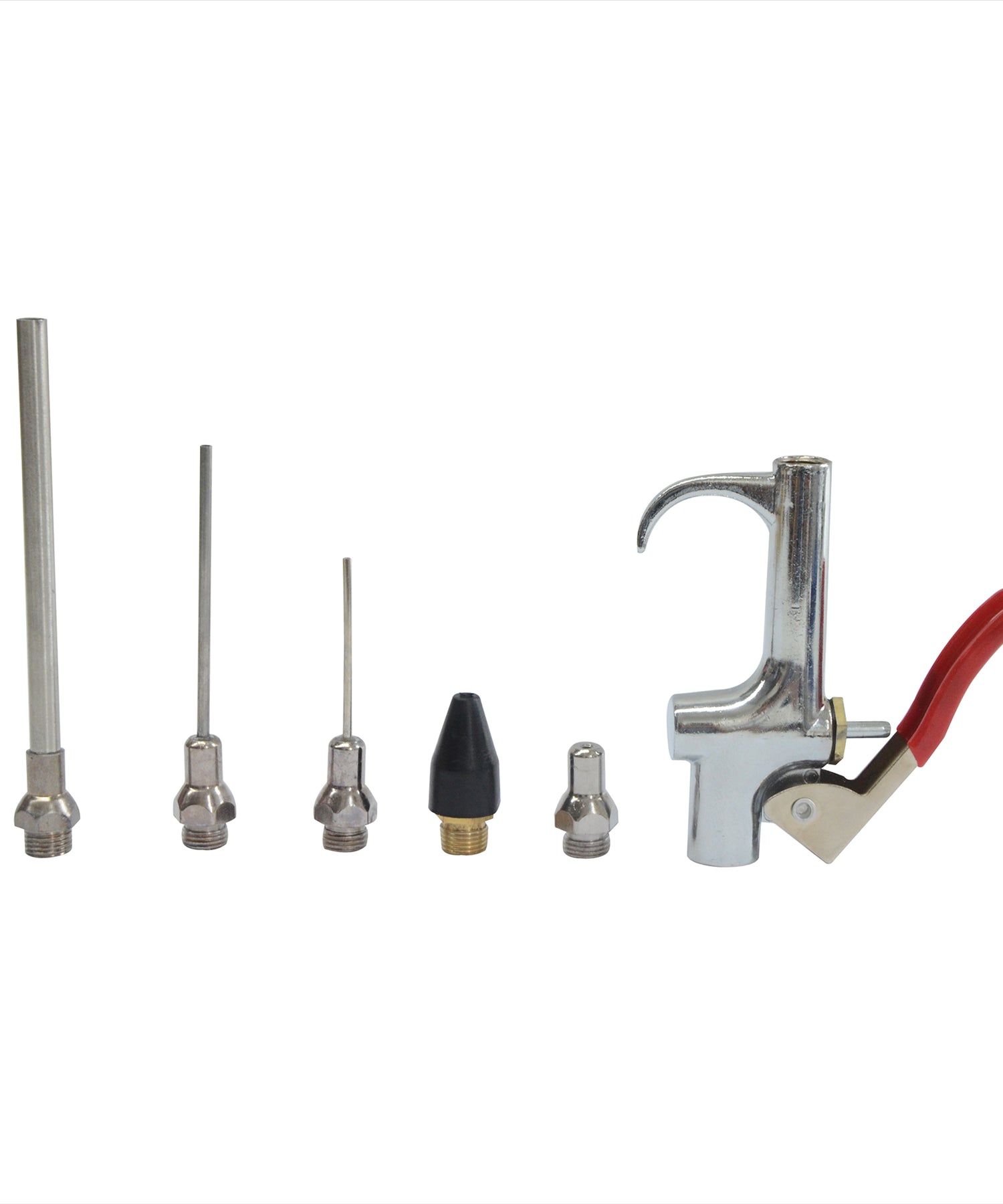 6Pc Air Duster Gun For Air Compressor Compressed Air Blow Gun Air Nozzle Blower