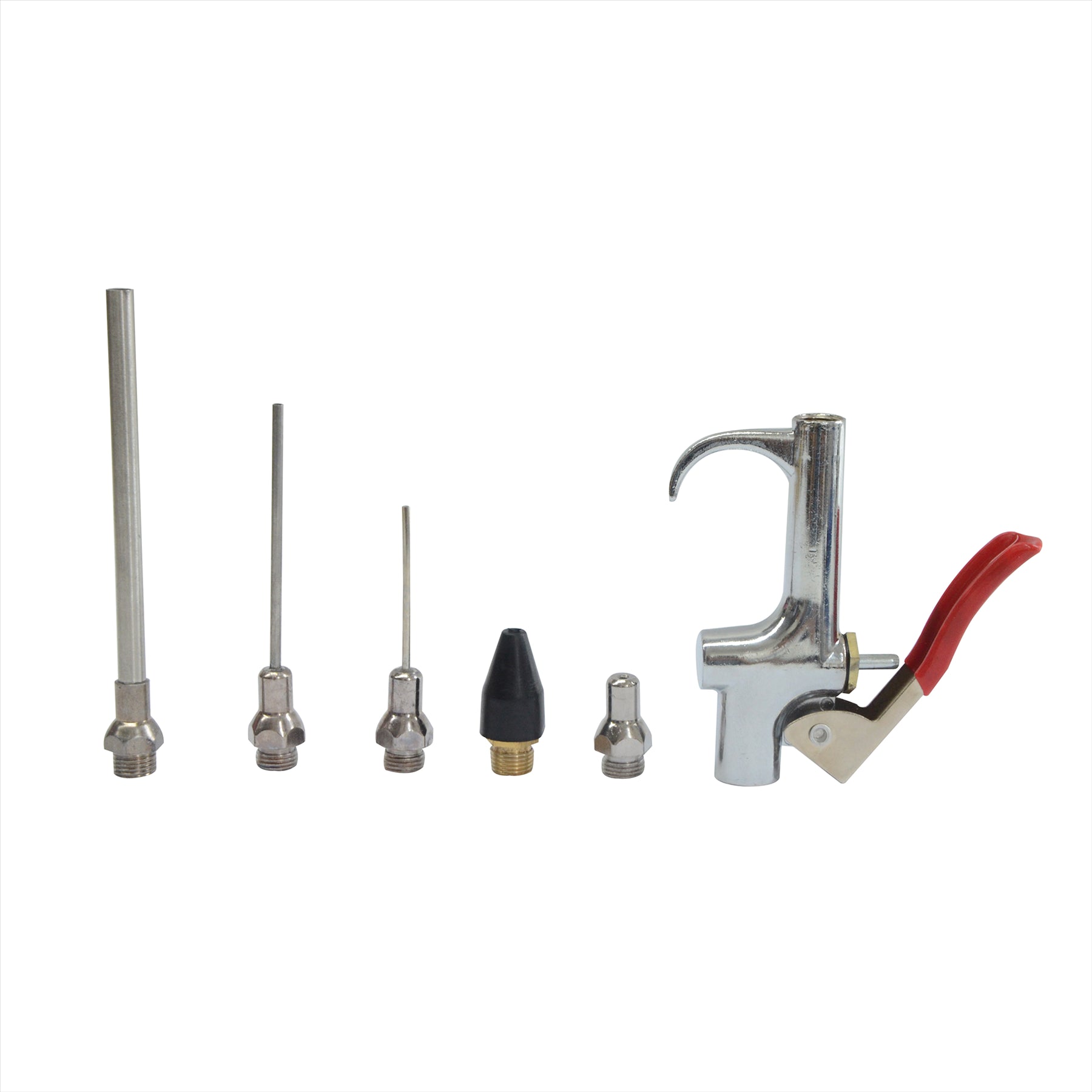 6Pc Air Duster Gun For Air Compressor Compressed Air Blow Gun Air Nozzle Blower