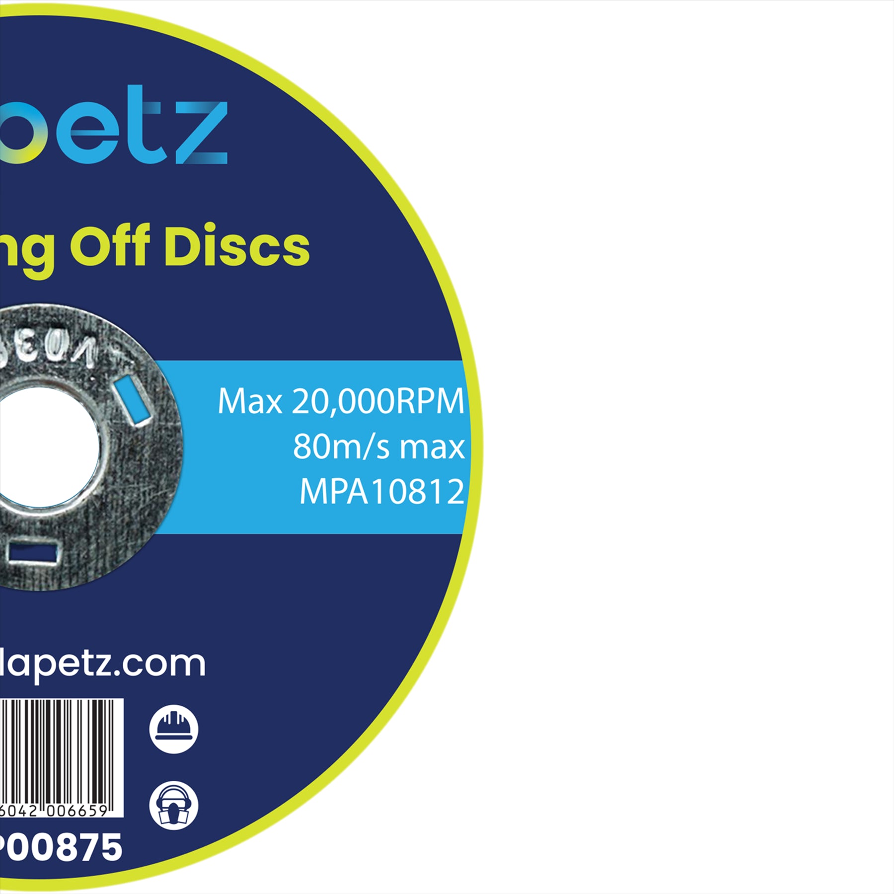 (Pack of 10) Metal Cutting Discs 75mm Angle Grinder Disc Stainless Steel by Dapetz