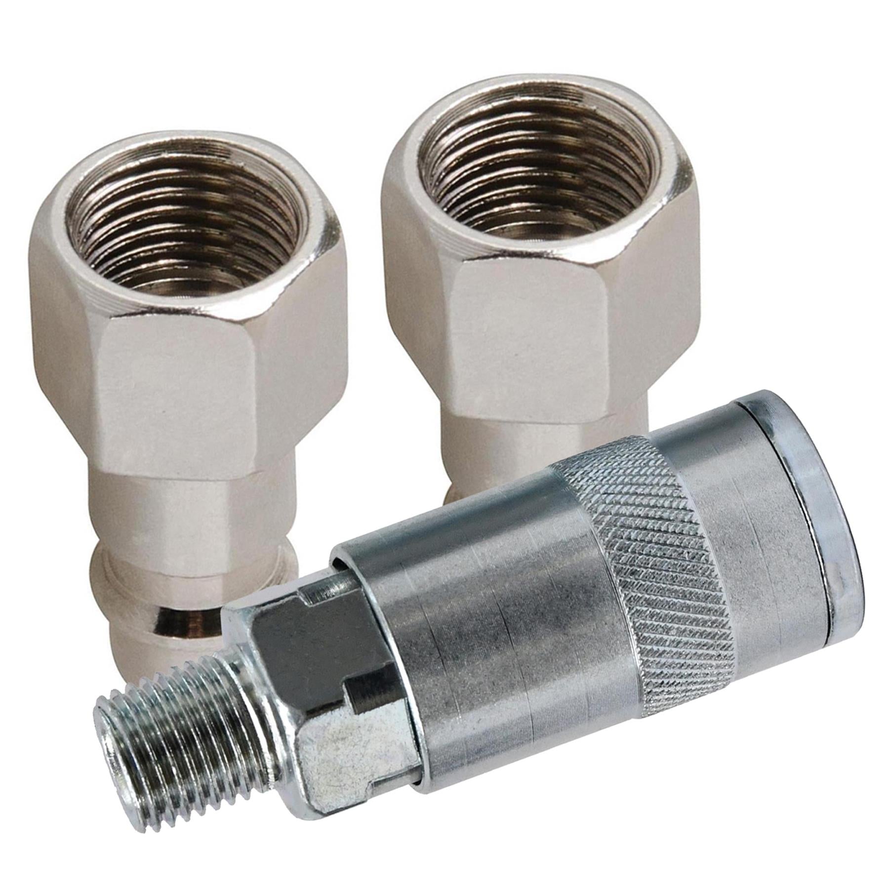 EURO Male To PCL Female Air Fitting Convertor Adapter Airline Hose Quick Release